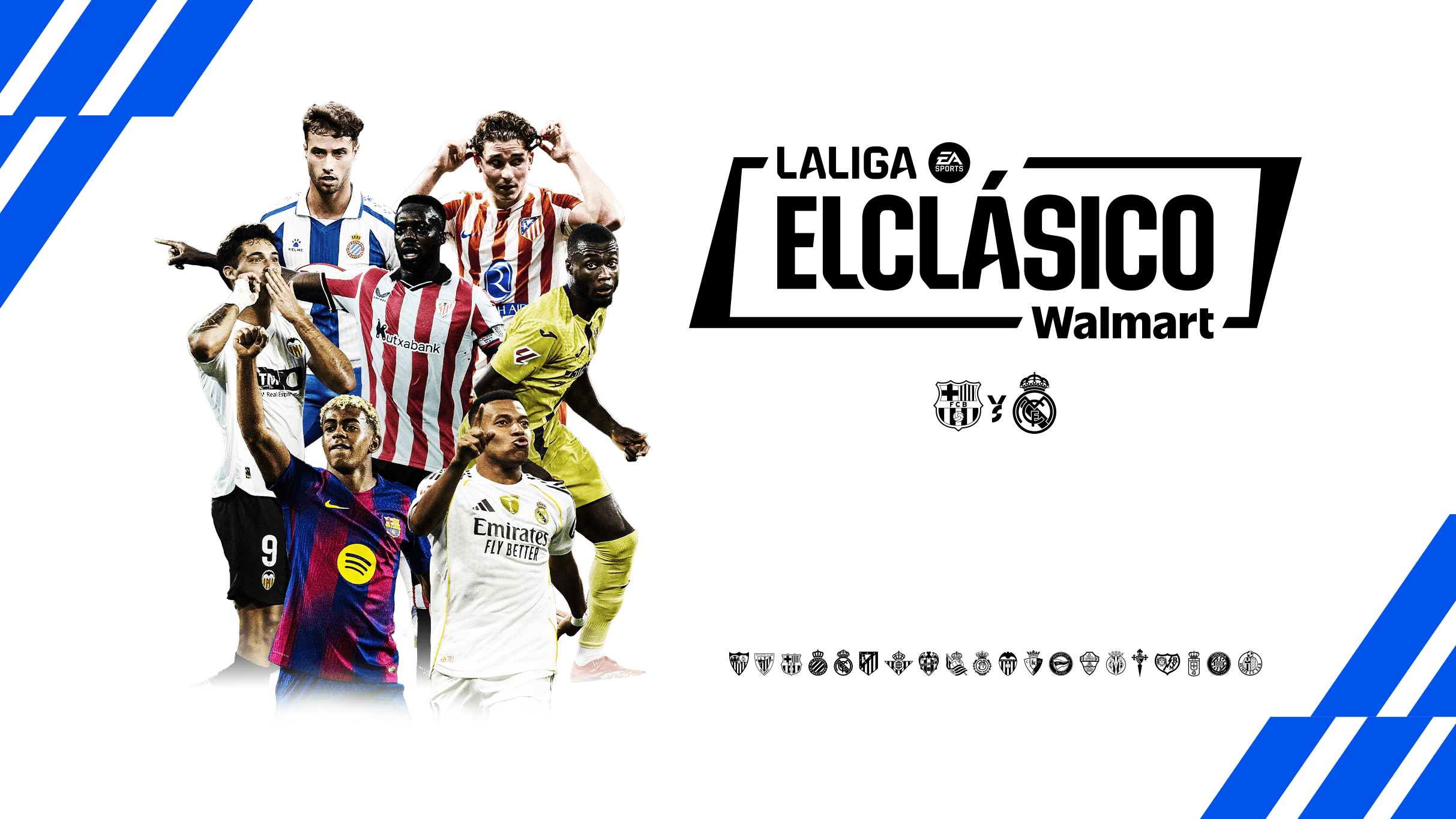 ELCLÁSICO Fan Experience brought to you by Walmart and LALIGA event image