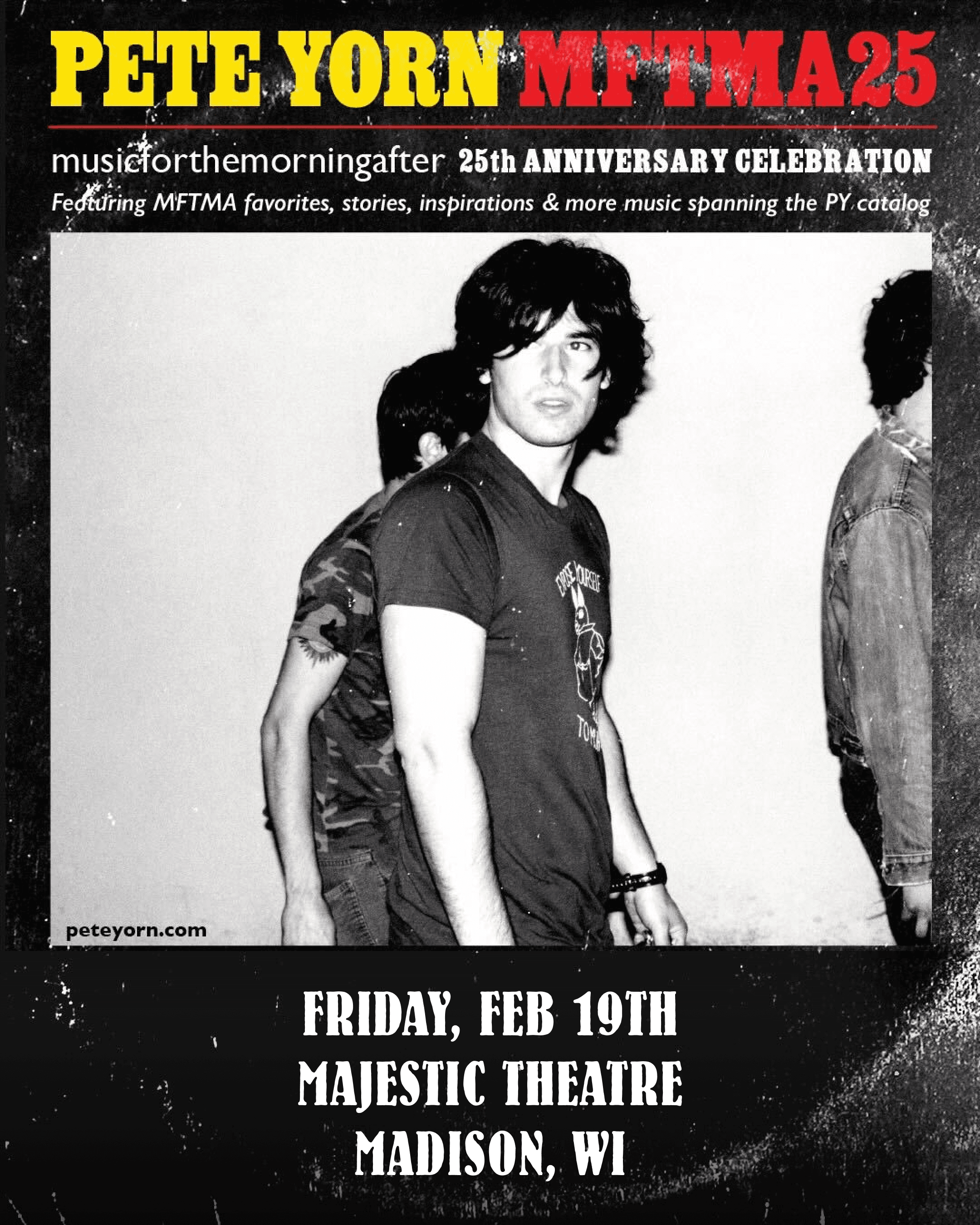 25th Anniversary Of Musicforthemorningafter-Pete Yorn Solo Acoustic event image