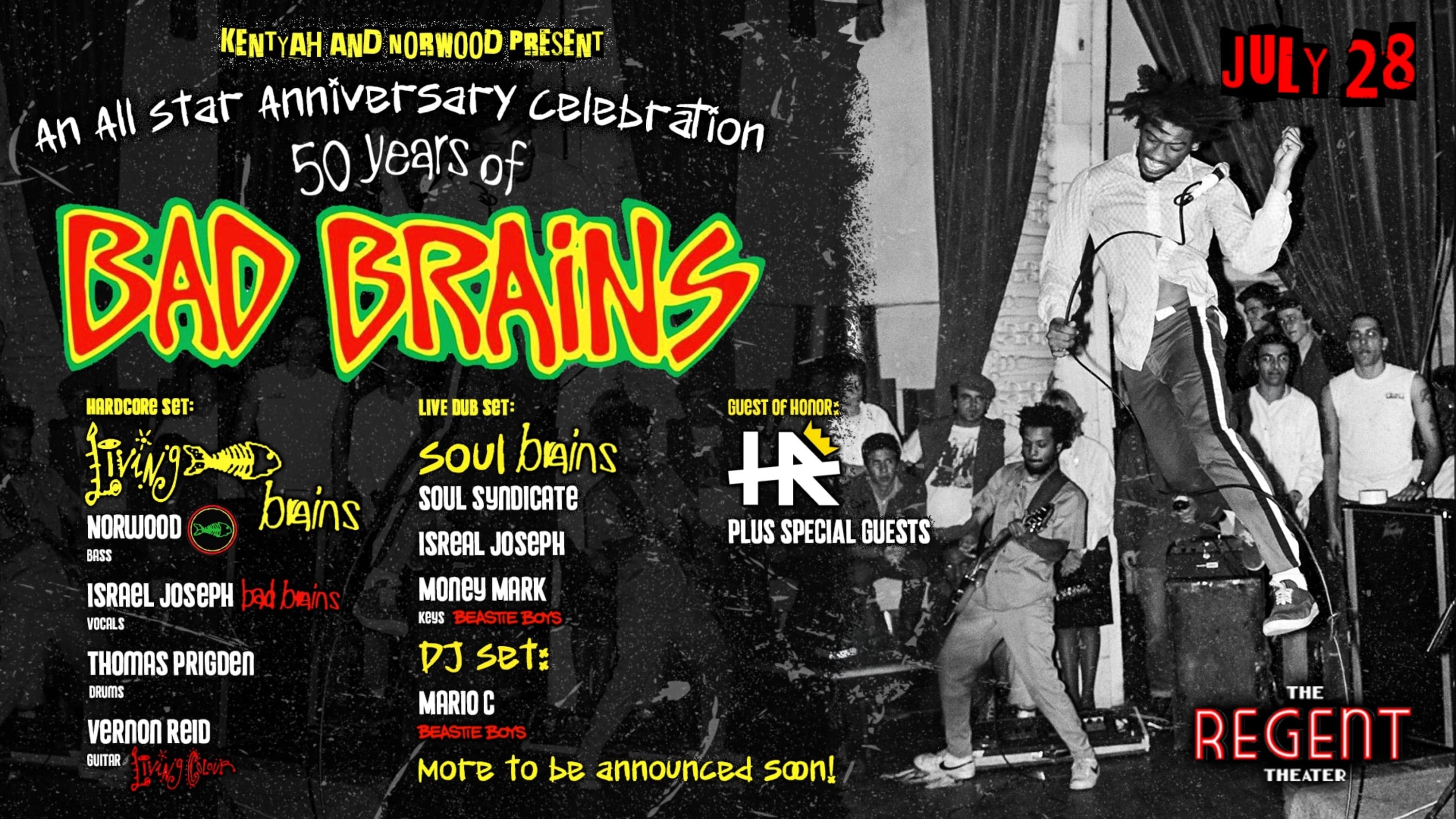 Bad Brains - 50th Anniversary Celebration event image