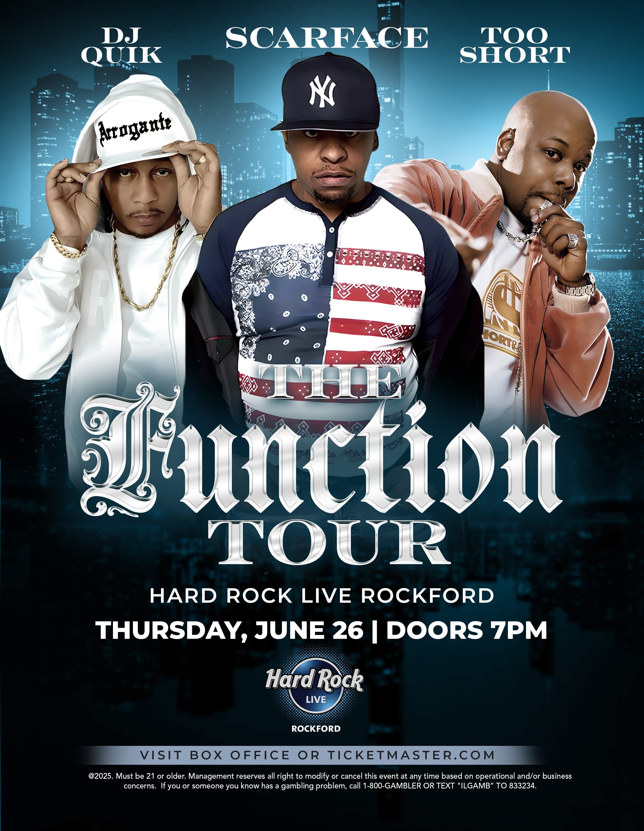 The Function Tour ft. Scarface, Too Short, & DJ Quik event image
