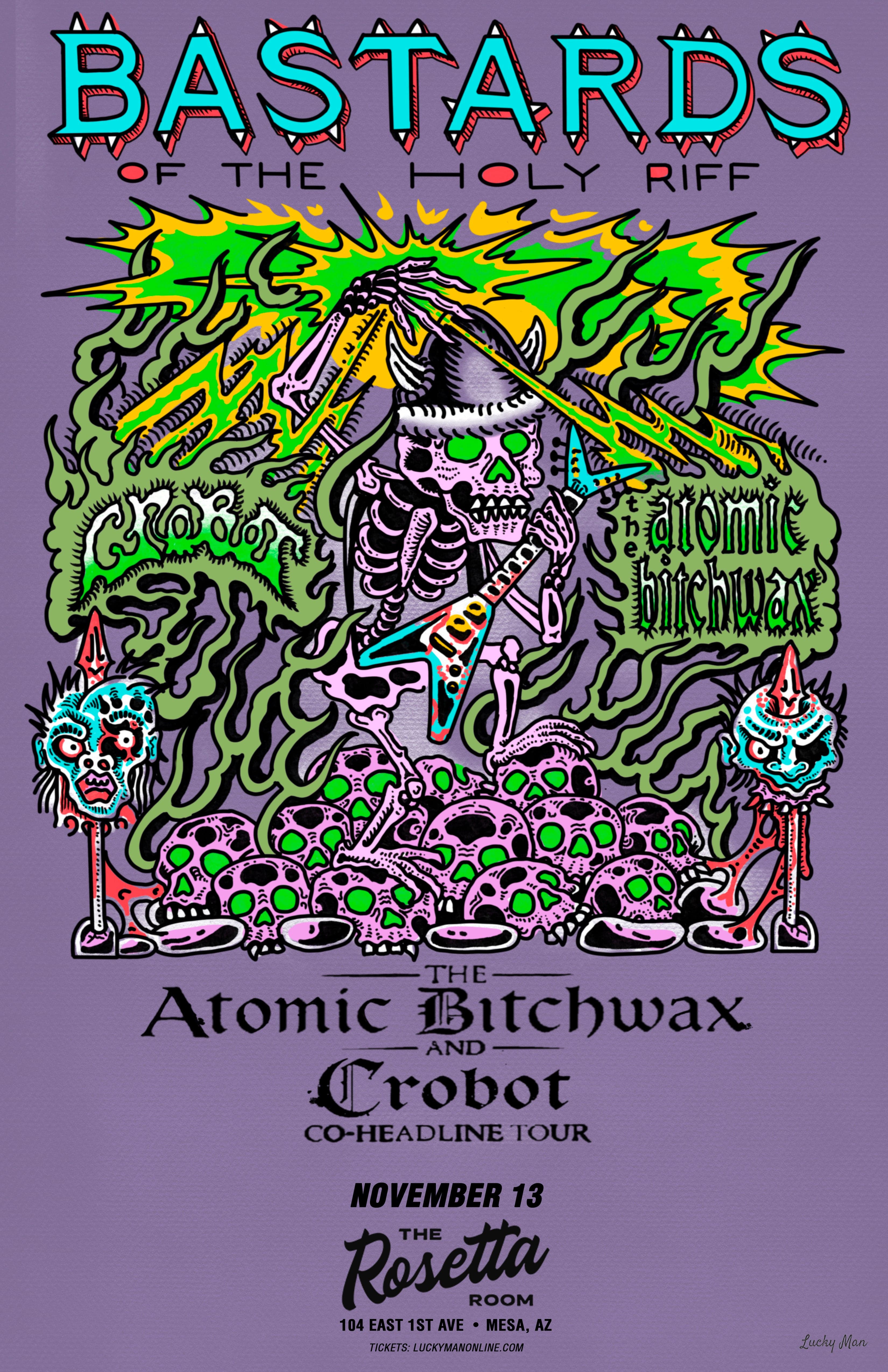Crobot + The Atomic Bitchwax event image