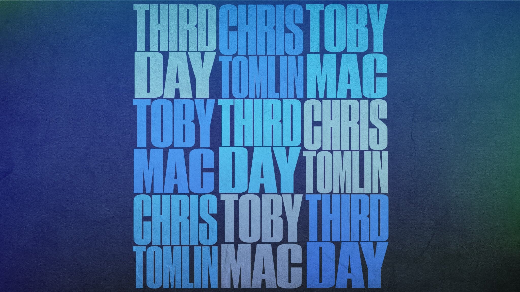 THIRD DAY, CHRIS TOMLIN, TOBYMAC event image