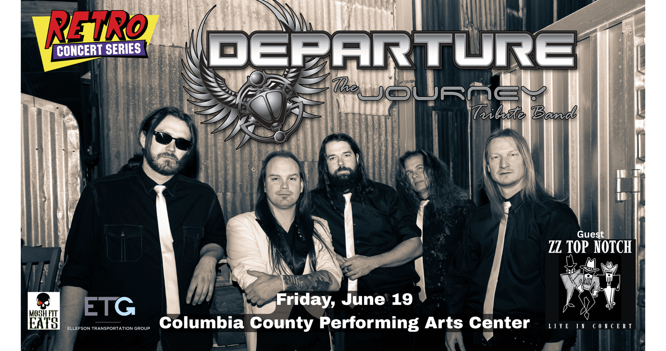 Departure: The Journey Tribute + ZZ Top Notch event image