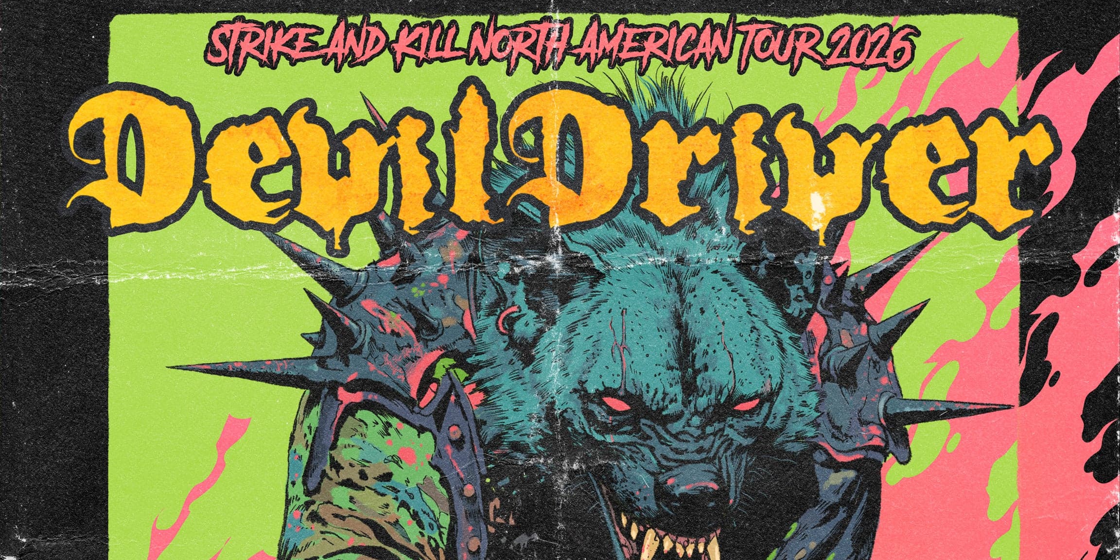 DEVILDRIVER - STRIKE AND KILL TOUR event image