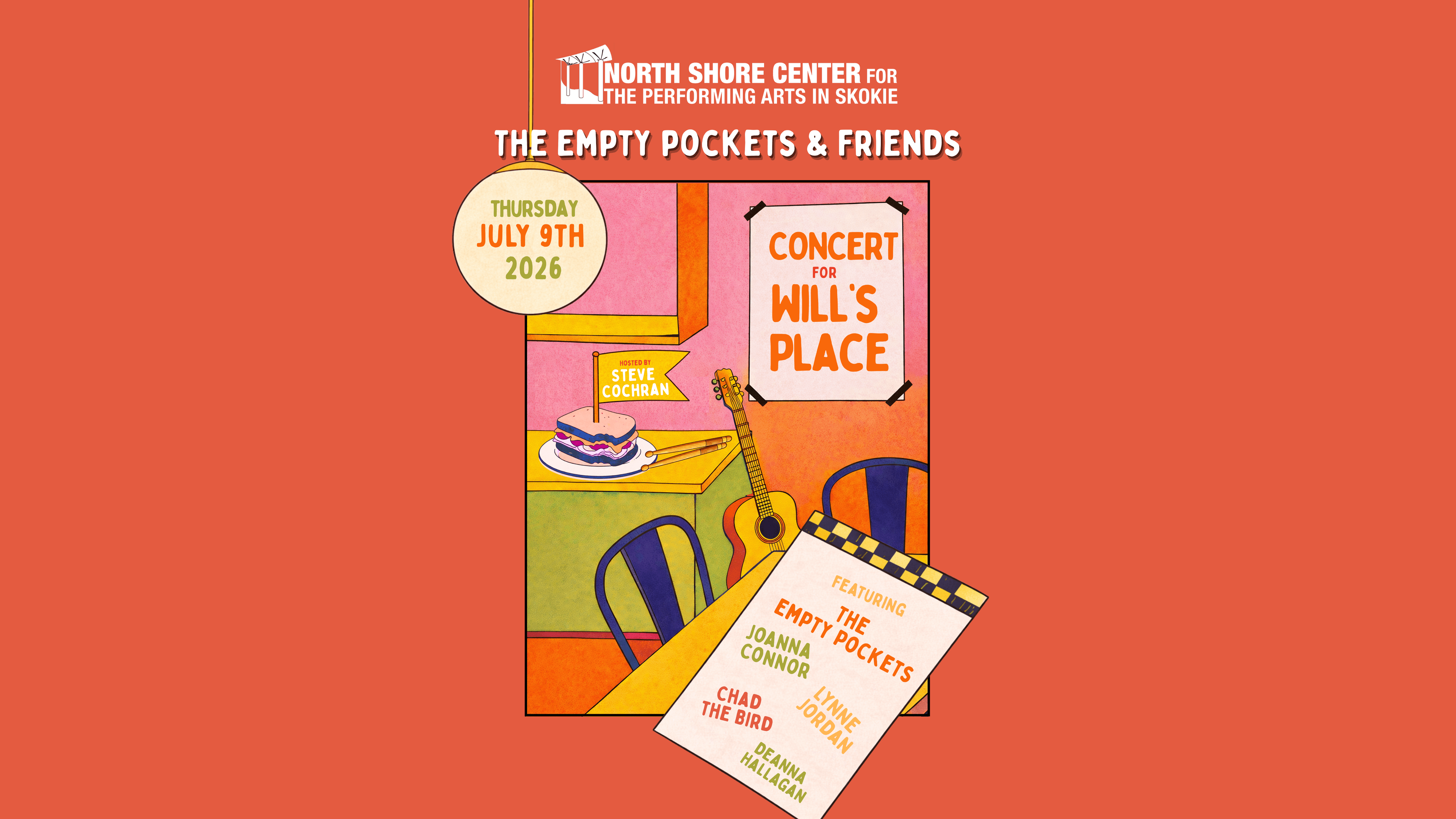 Concert for Will's Place event image