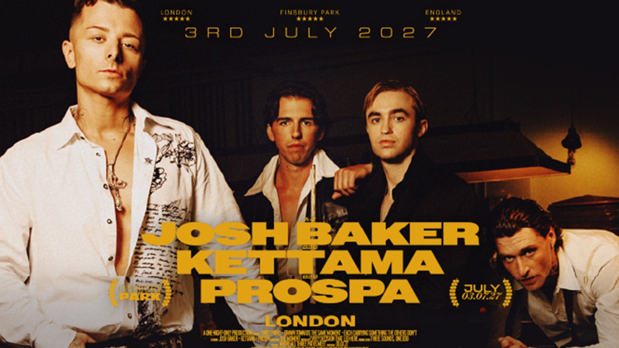 Josh Baker B2b Kettama B2b Prospa event image