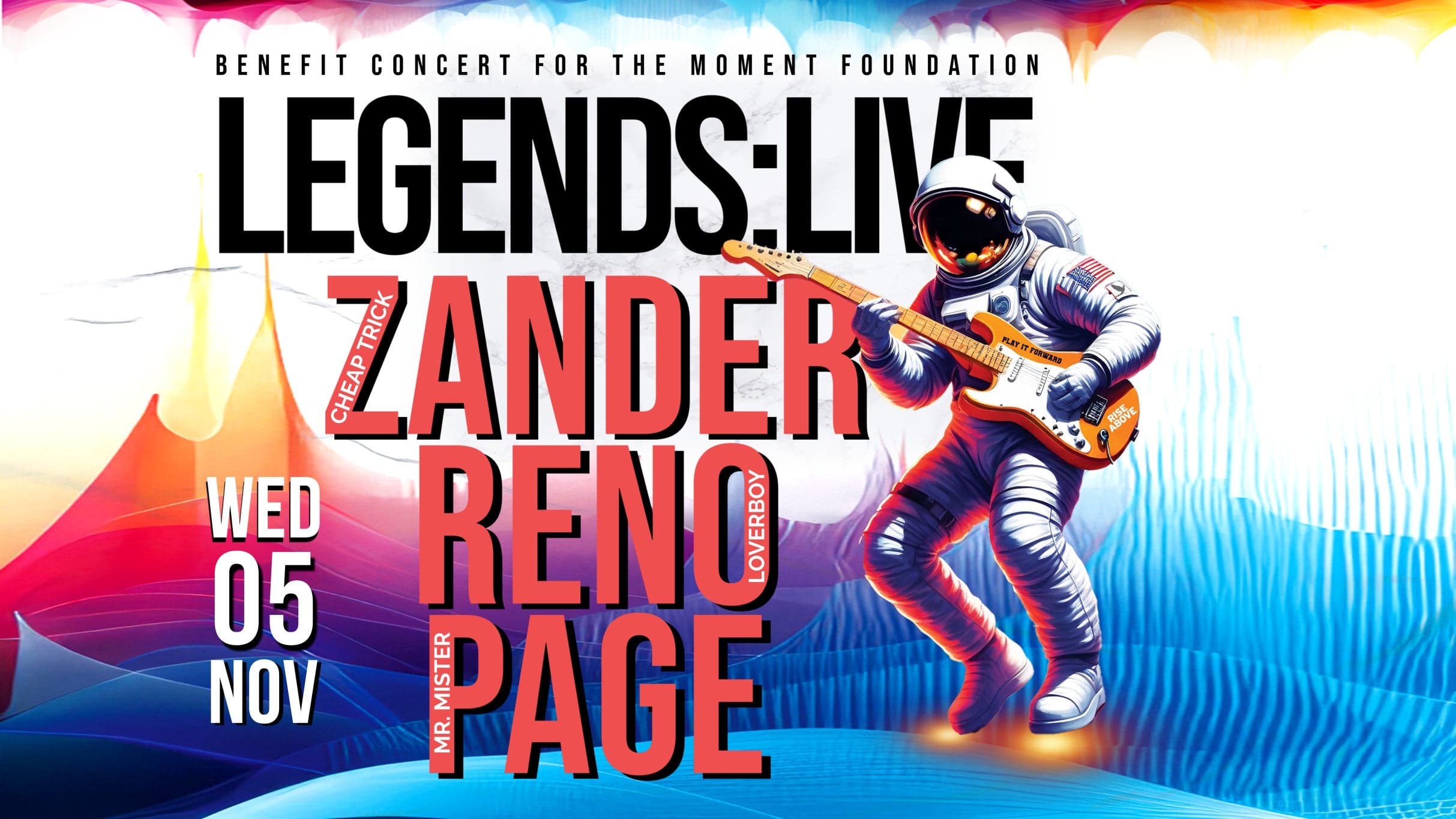Legends Live: A Benefit Concert for The Moment Foundation event image