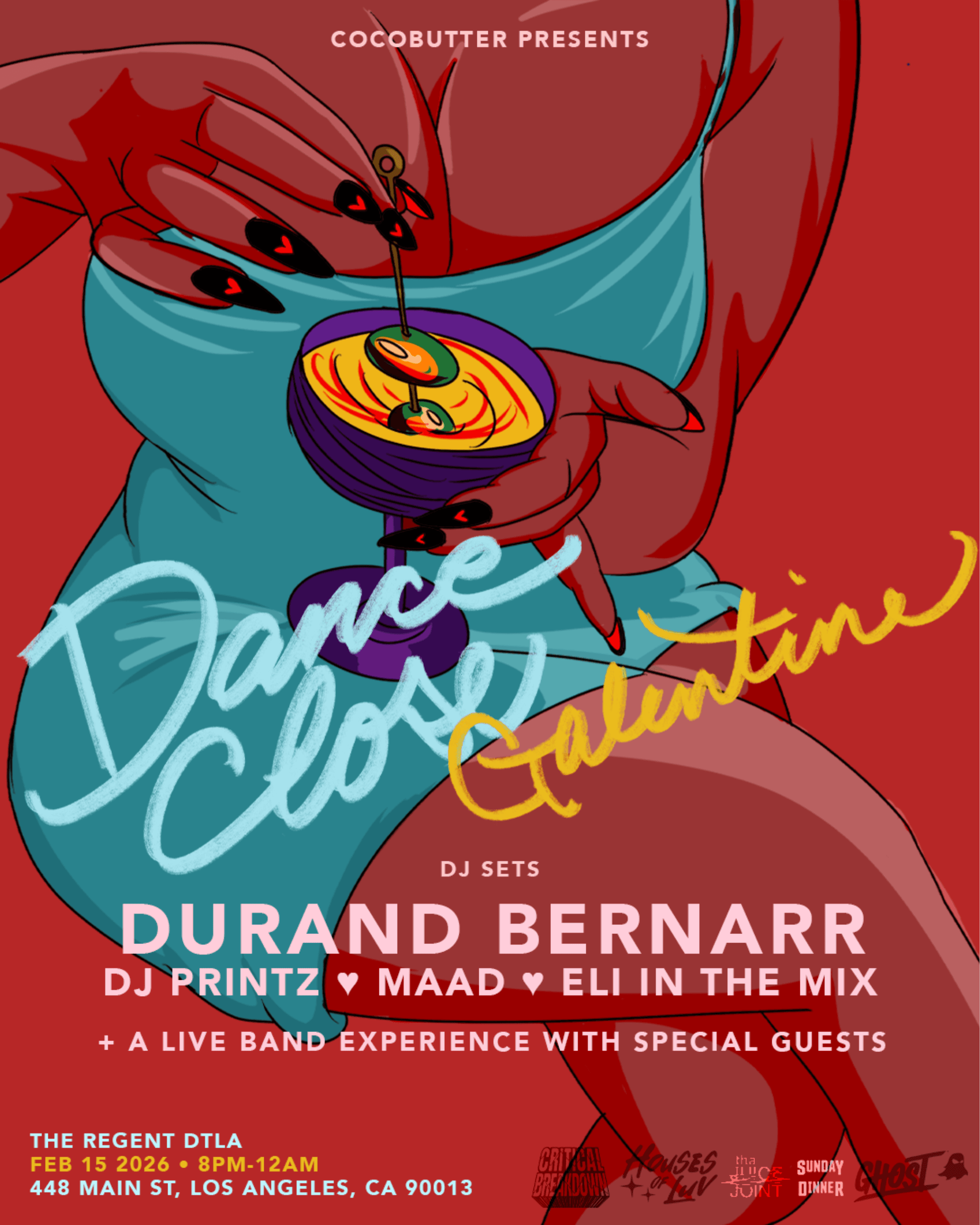 COCO BUTTER presents: Dance Close Galentine Edition event image