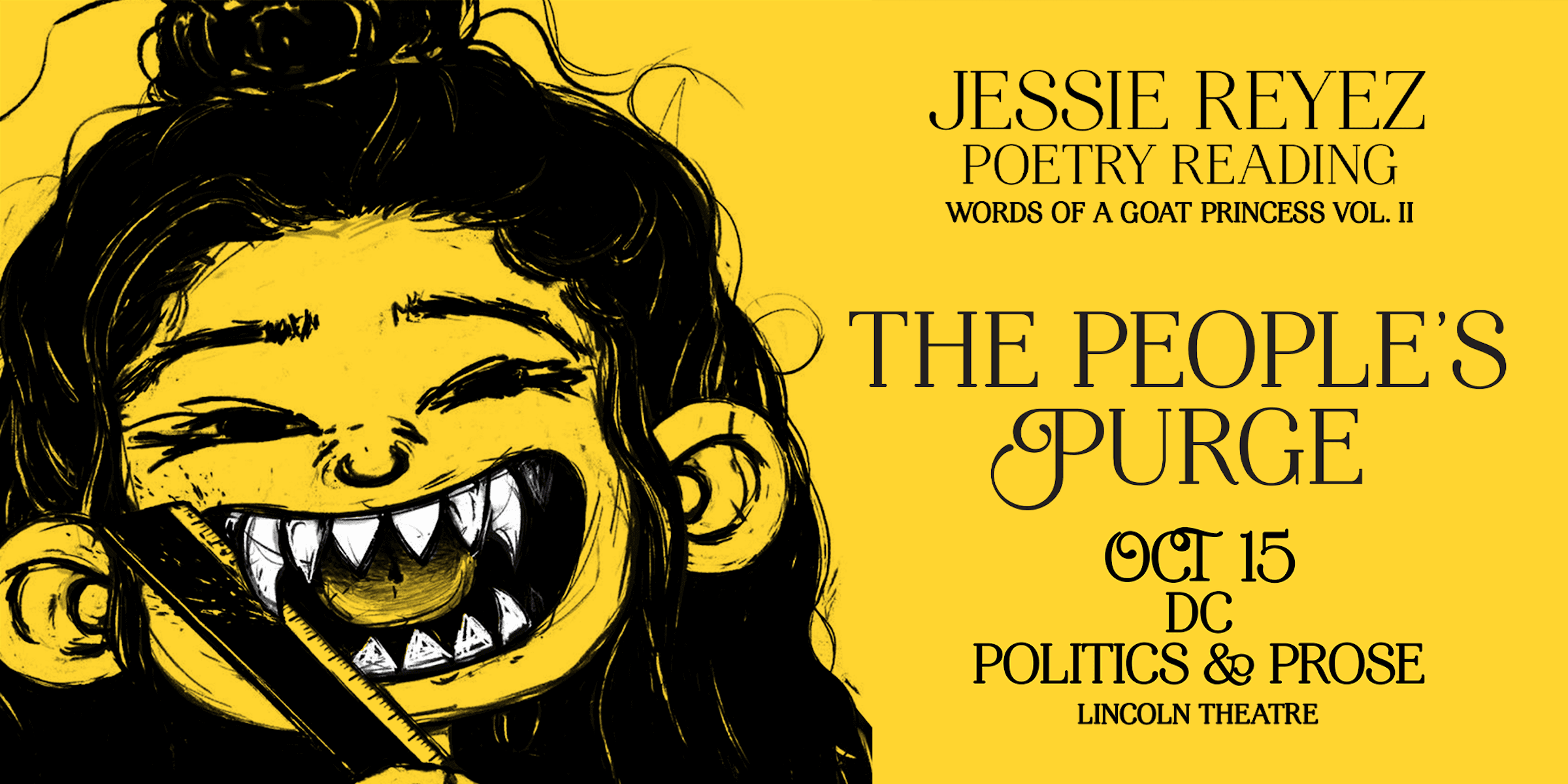 BOOK TALK W/ JESSIE REYEZ: THE PEOPLE'S PURGE event image