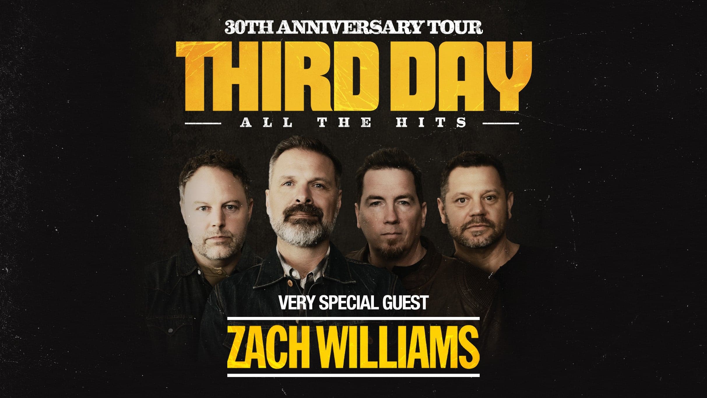 THIRD DAY 30th Anniversary Tour with very special guest Zach Williams  event image