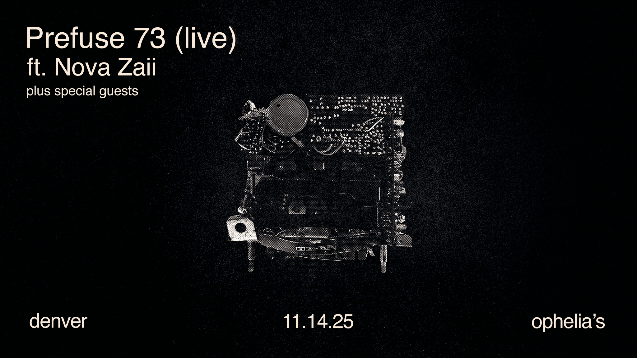 Prefuse73 event image