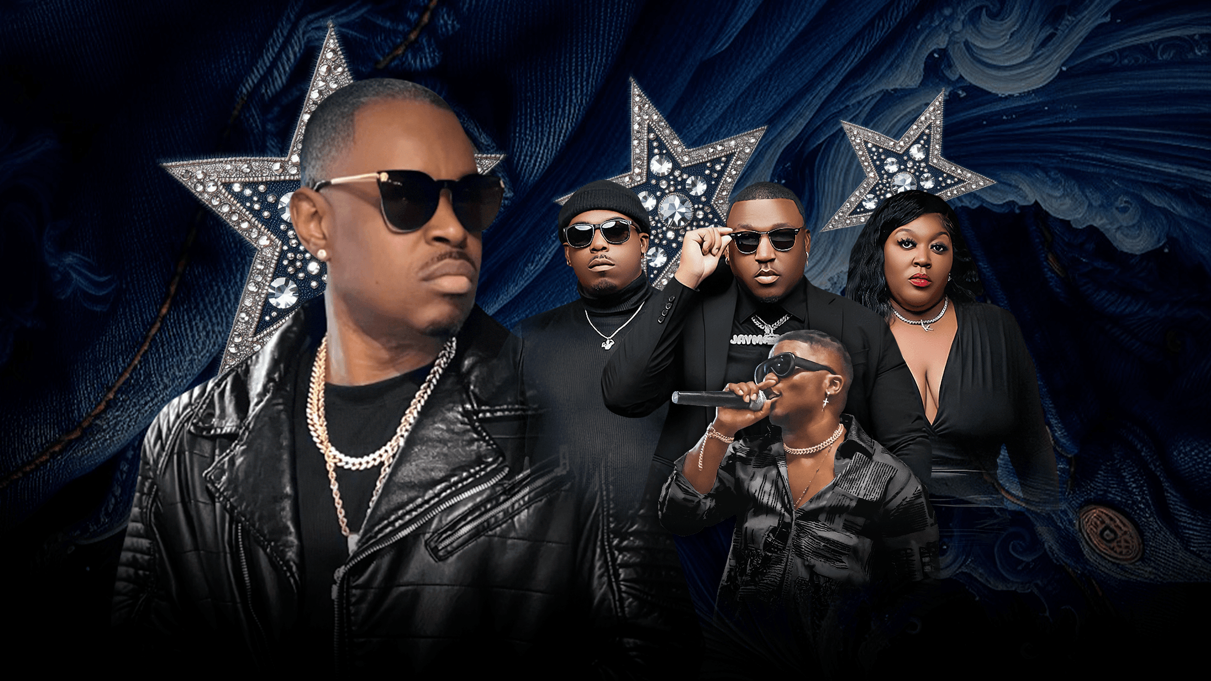Denim and Diamonds Tour w/ Sir Charles Jones, Jay Morris and Myia B  event image