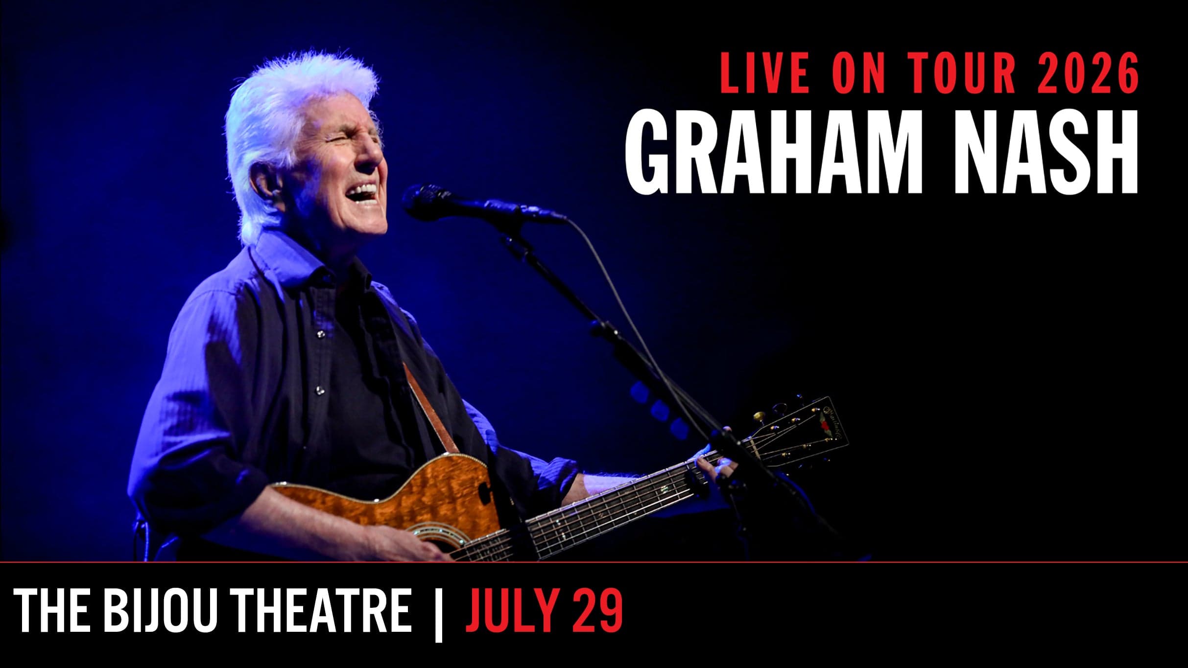 Graham Nash - Live on Tour 2026 event image