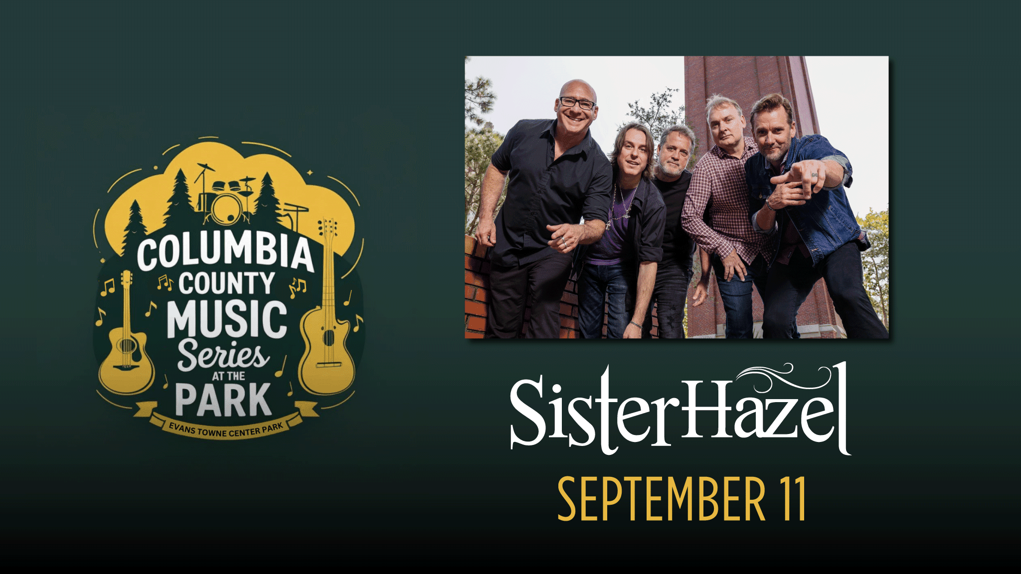 Sister Hazel at Evans Towne Center Park event image
