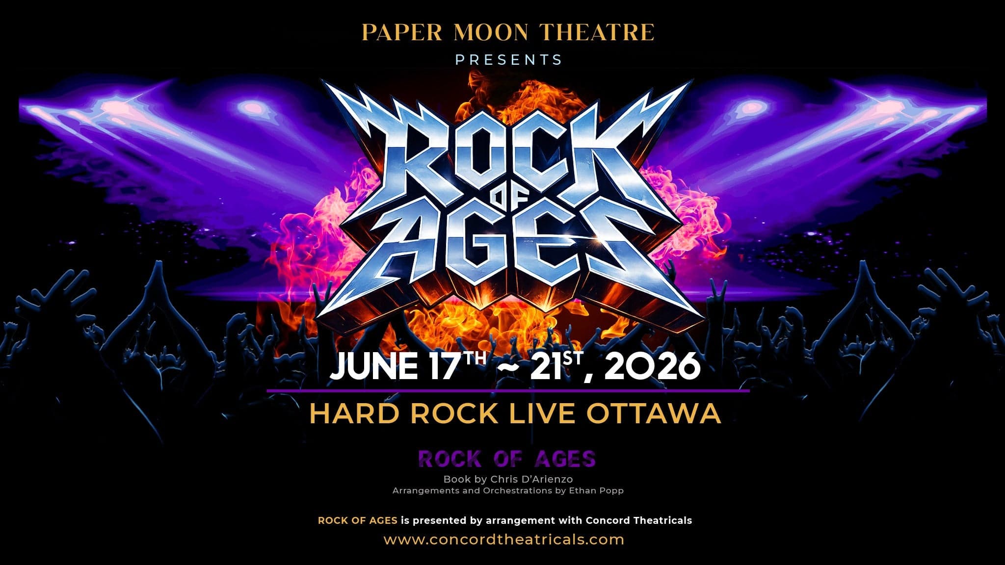 Paper Moon Theatre Presents: Rock Of Ages event image