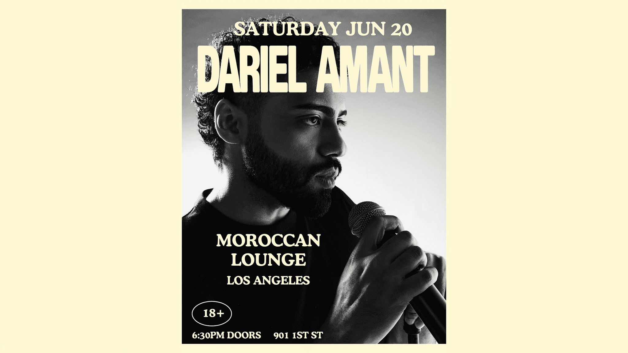 SOB's Presents: Dariel Amant event image