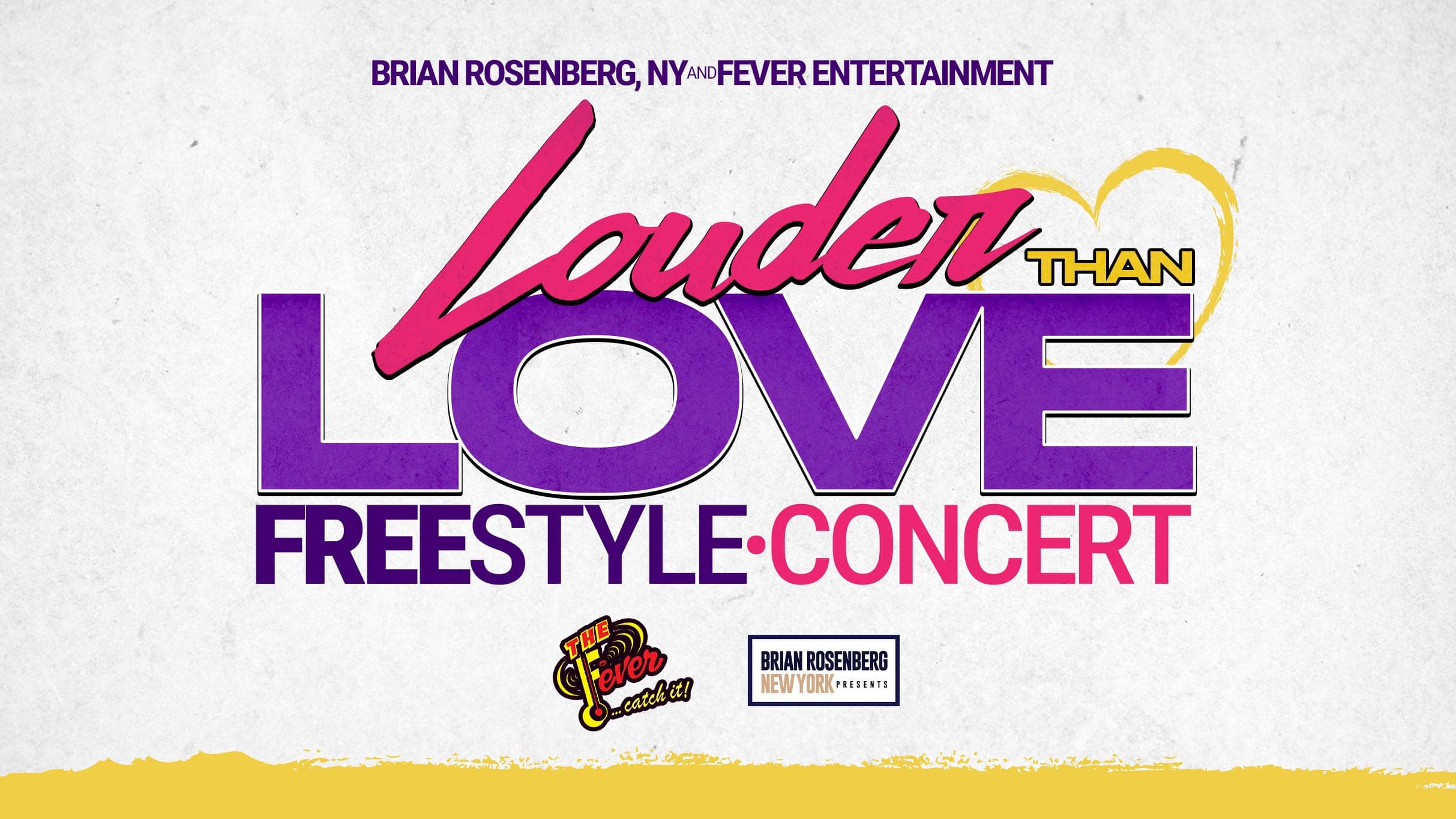 Louder Than Love Freestyle Concert event image