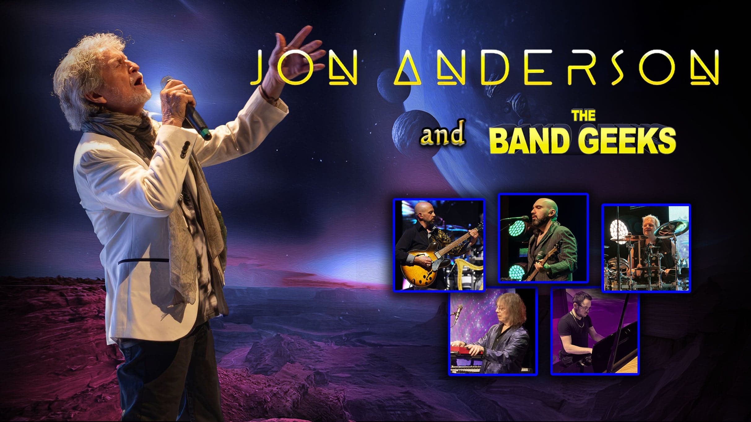 Jon Anderson & The Band Geeks performing Yes Epics, Classics & More event image