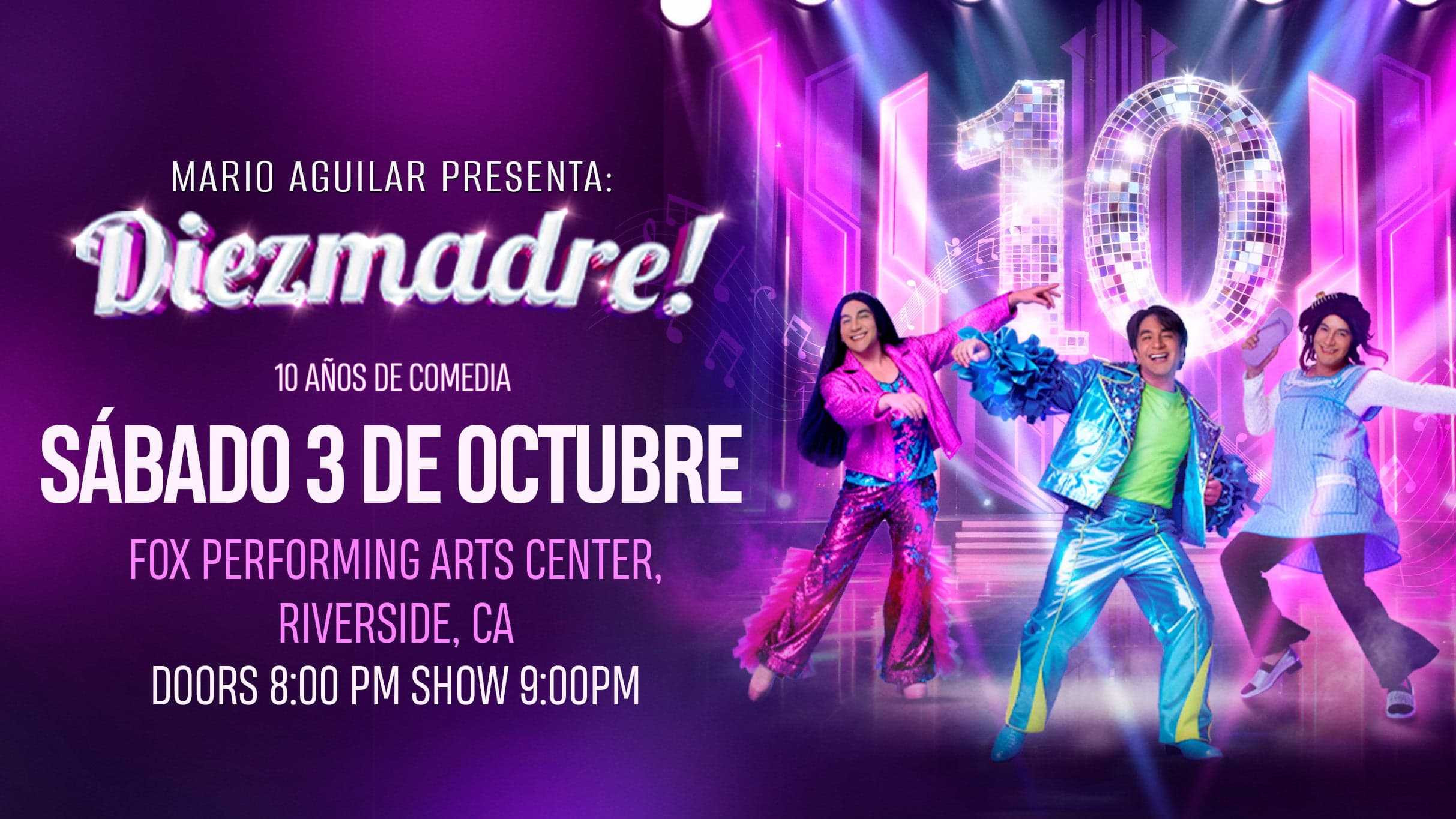Mario Aguilar - "Diezmadre" event image