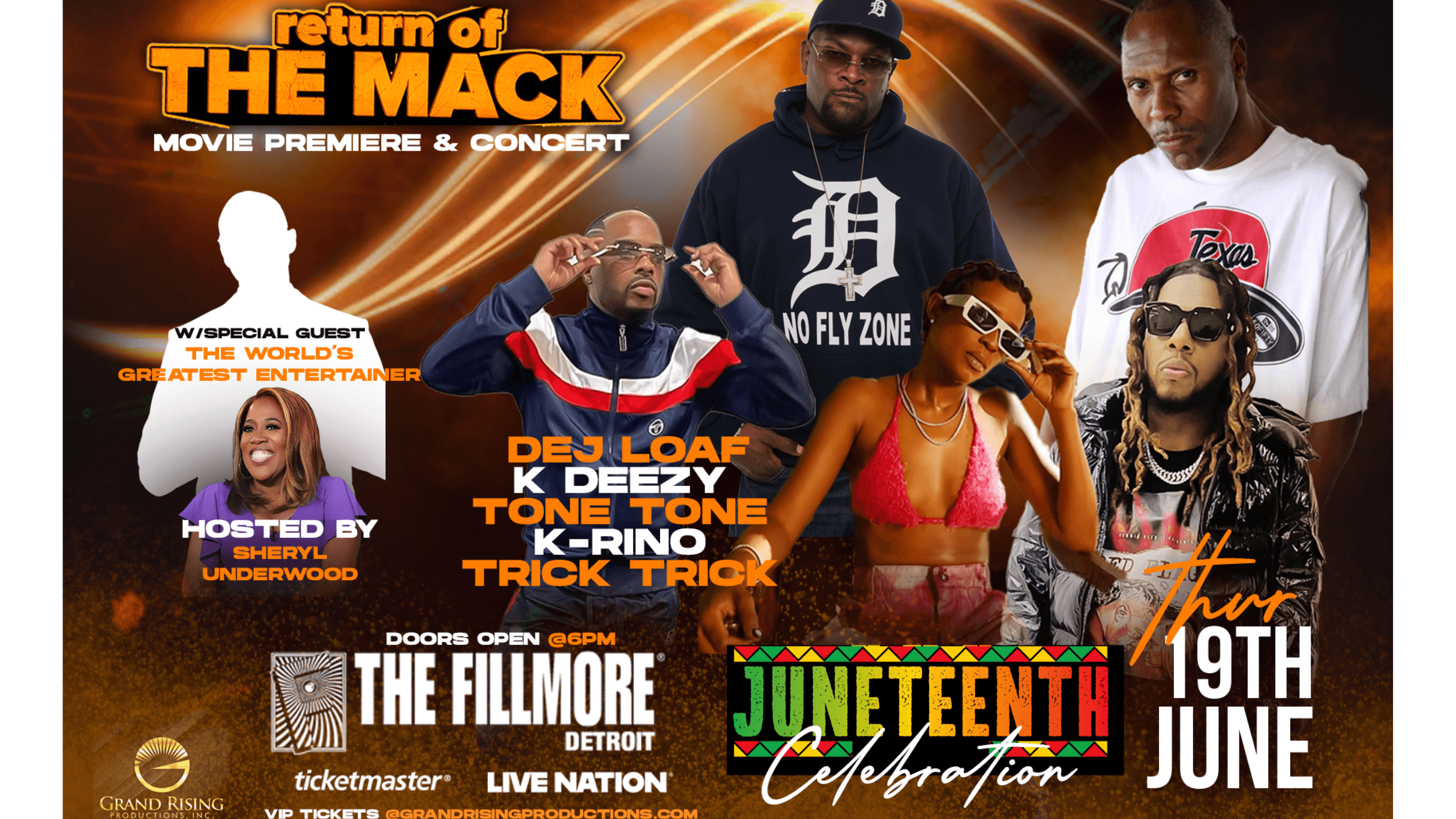 Return Of The Mack - Back For The Smoke - Movie Premier And Concert event image