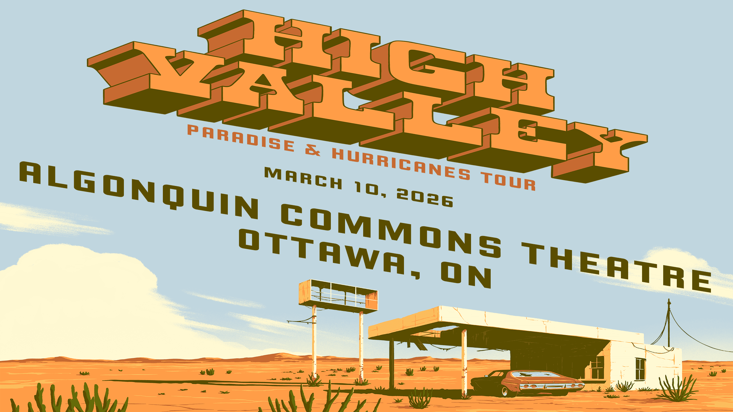 High Valley: Paradise & Hurricanes Tour event image