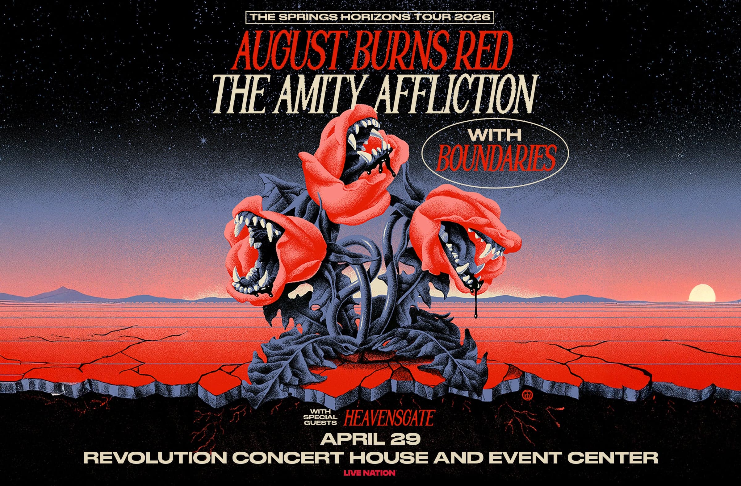 August Burns Red & The Amity Affliction: The Springs Horizons Tour event image