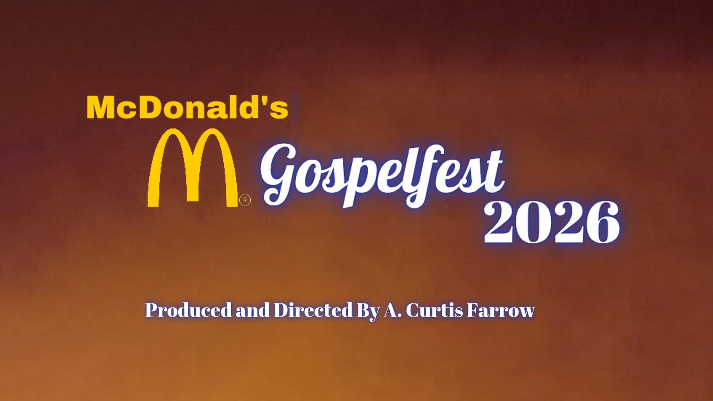 McDonald's Gospelfest 2026 event image