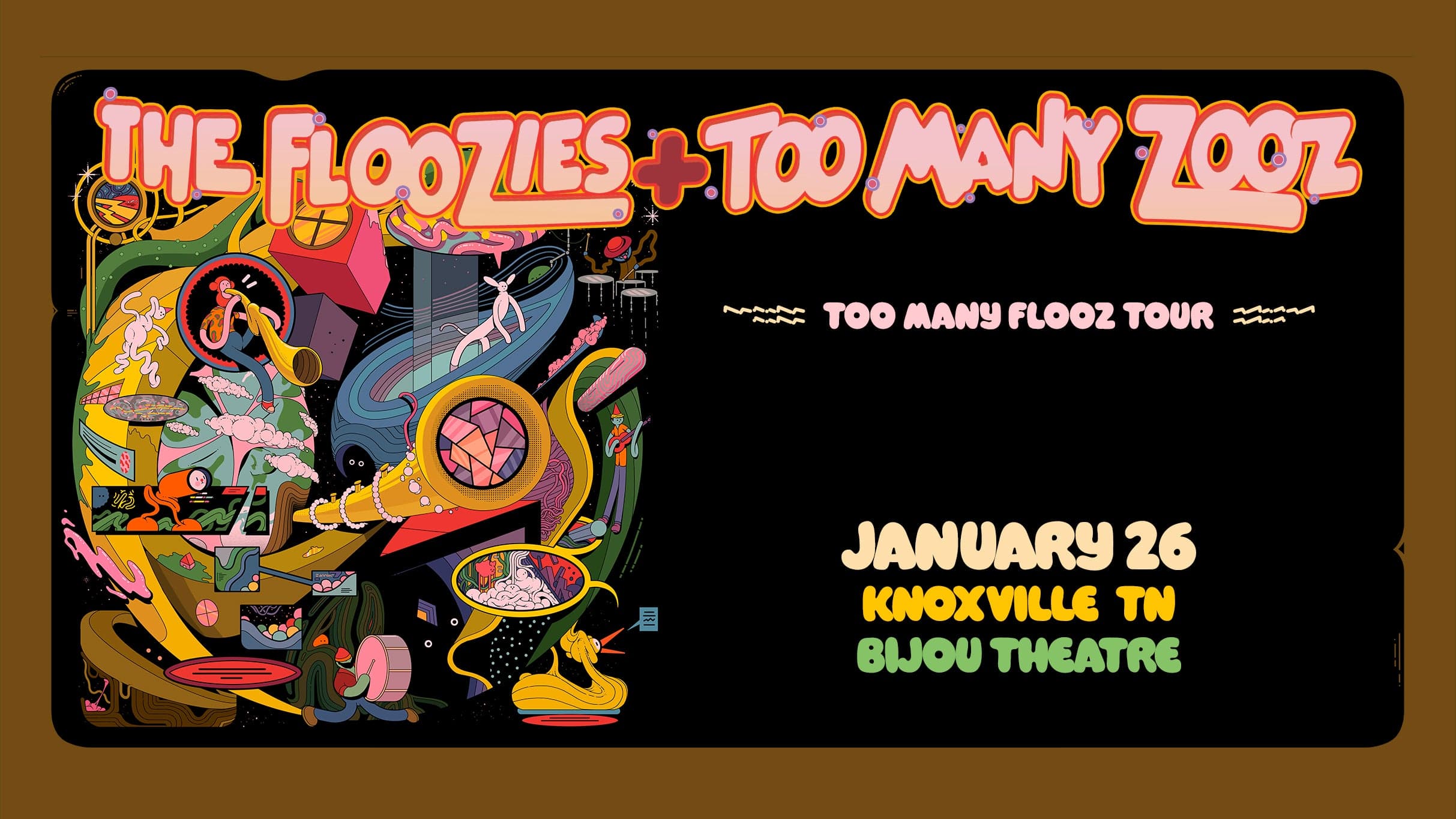 The Floozies + Too Many Zooz: Too Many Flooz Tour event image