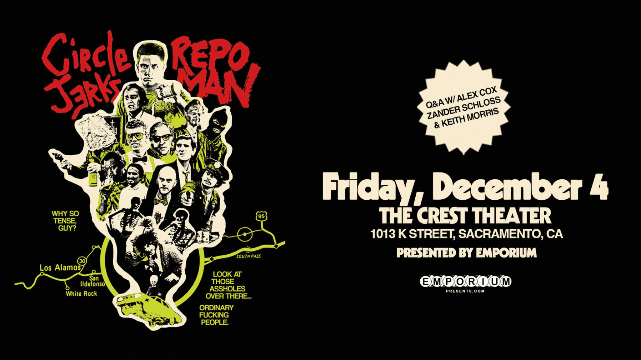 Circle Jerks X Repo Man event image