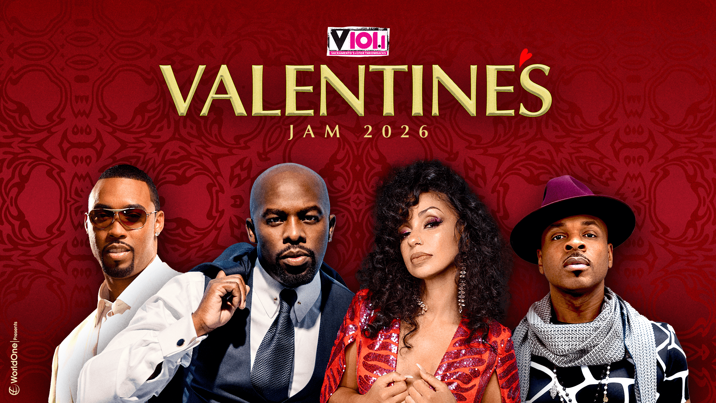 Valentine's Jam '26: Joe, Mya, Stokley & Montell Jordan event image