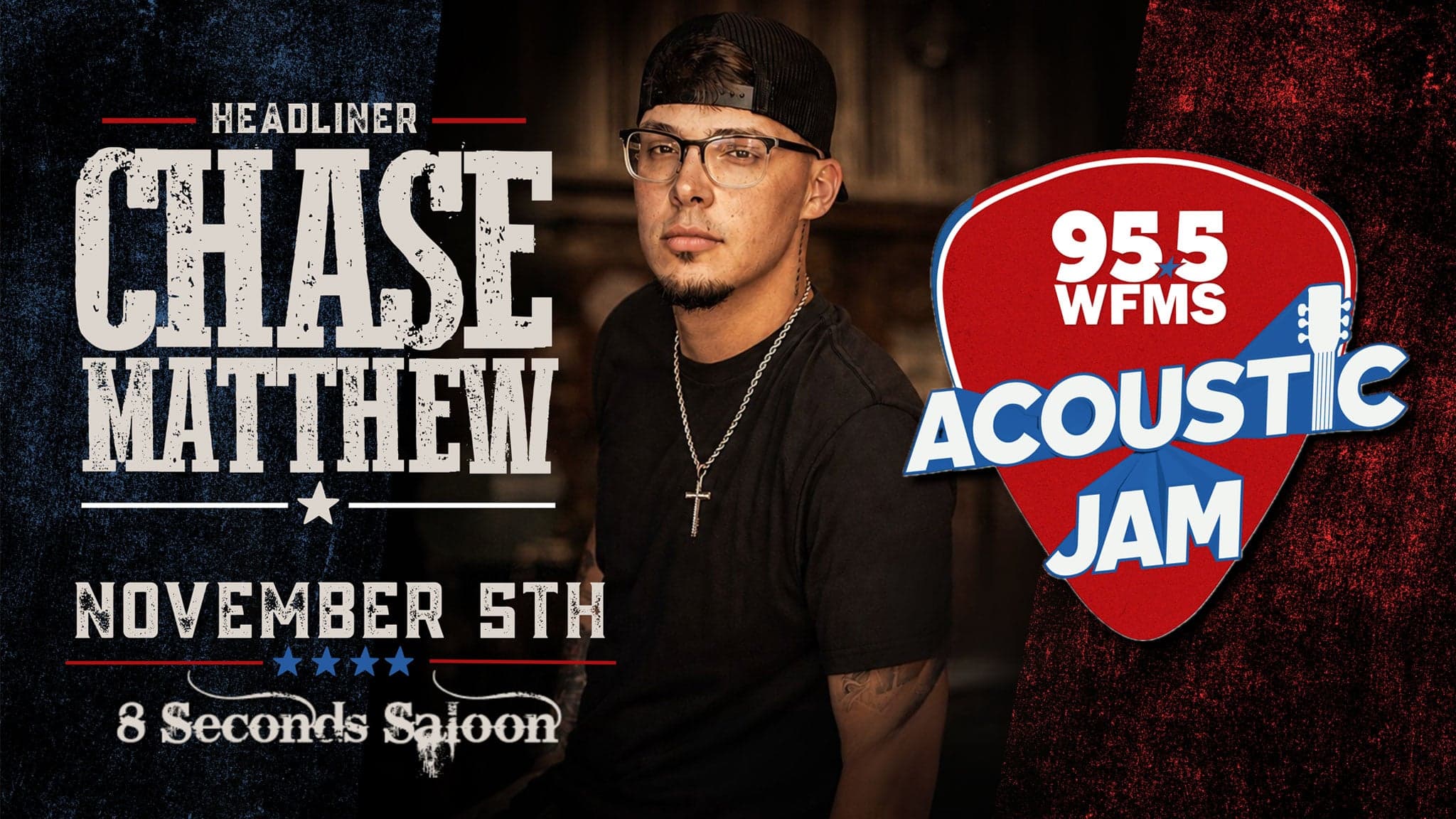WFMS ACOUSTIC JAM 6 ft CHASE MATTHEW event image