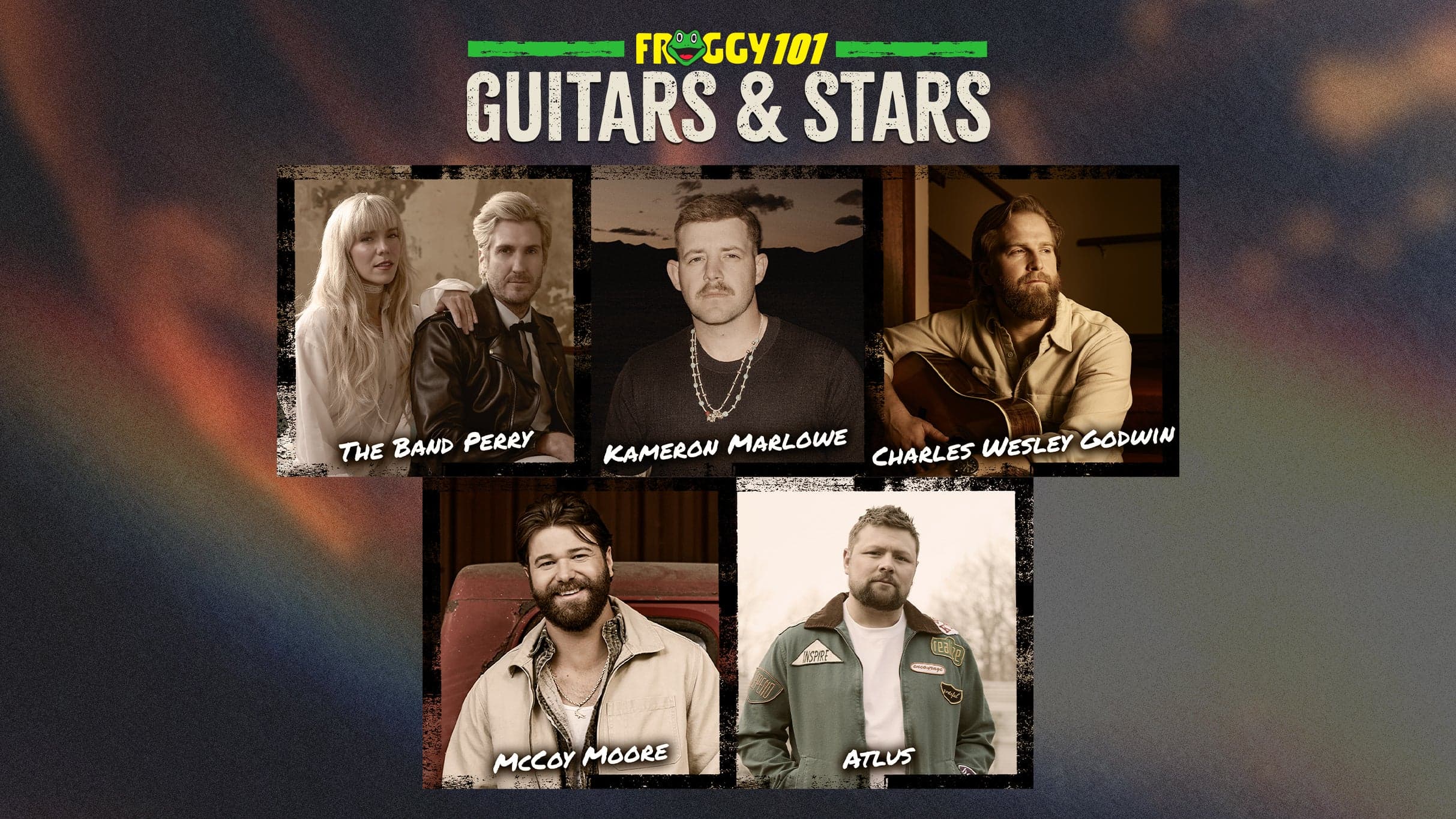 Froggy 101 Guitars & Stars presented by Burke's Gun Shop event image