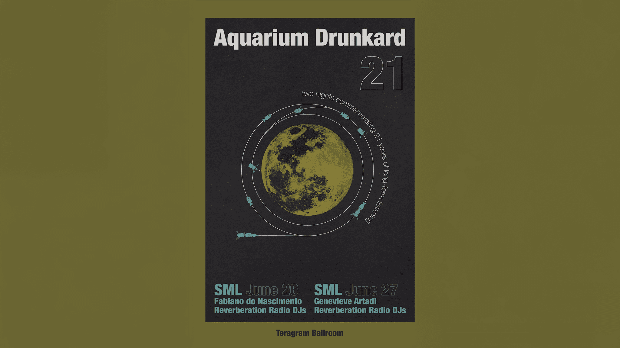 Aquarium Drunkard 21st Anniversary: SML w/ Fabiano do Nascimento event image