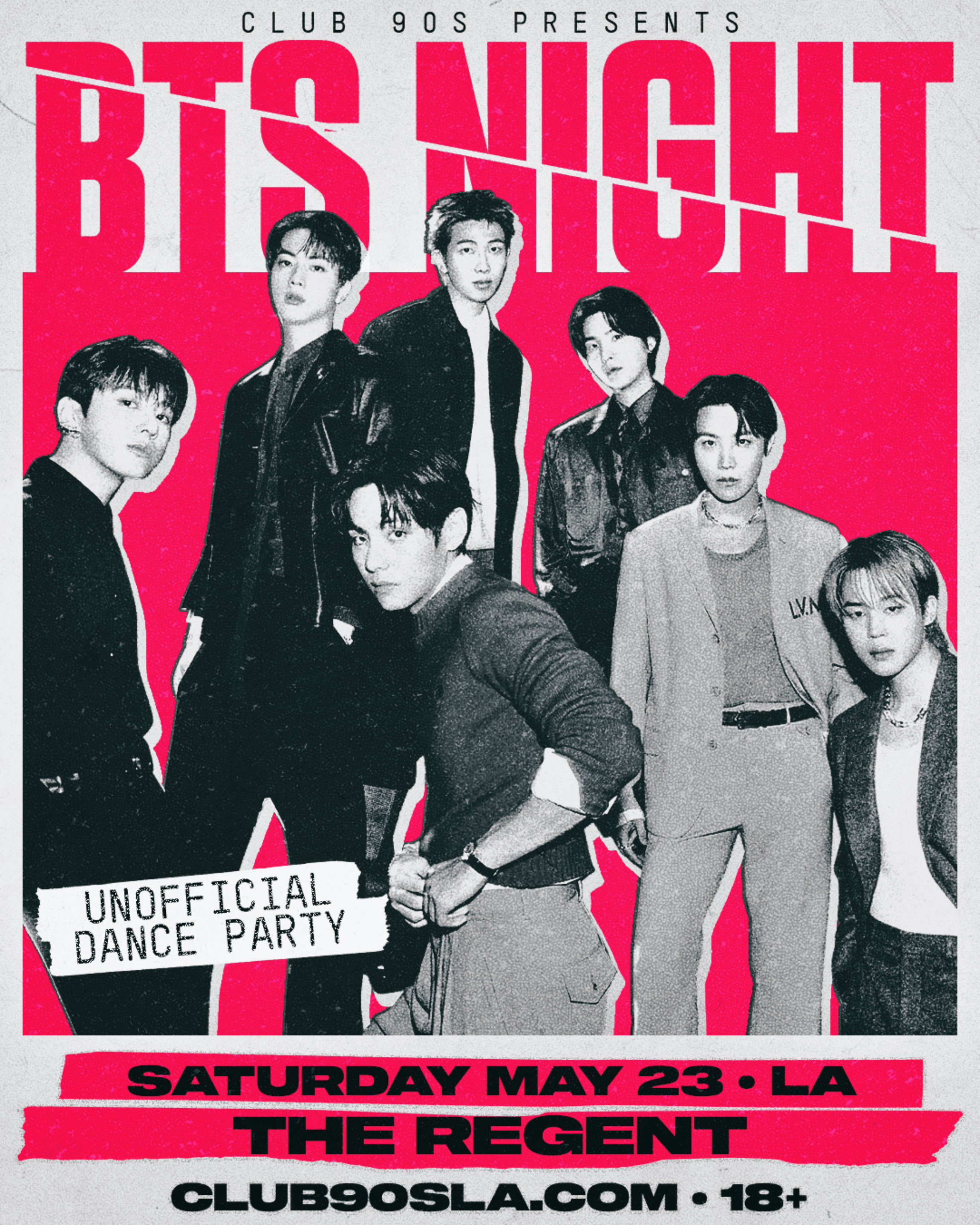 Club 90s Presents BTS Night event image