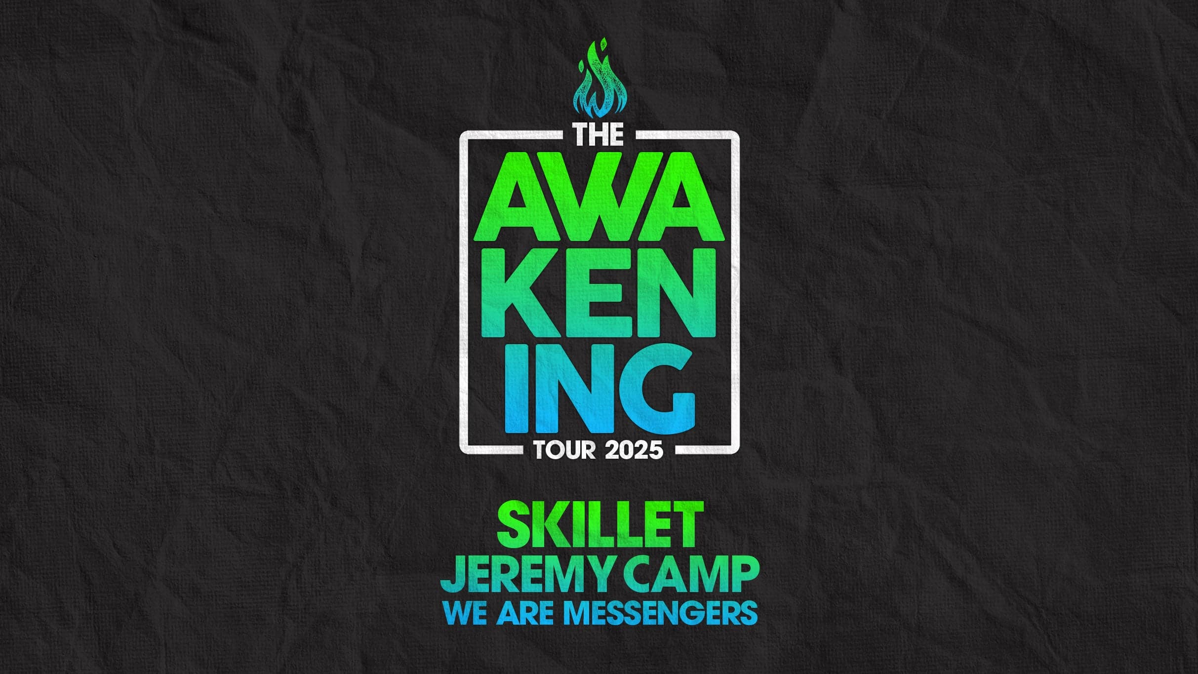 Skillet, Jeremy Camp, We Are Messengers: The Awakening Tour event image