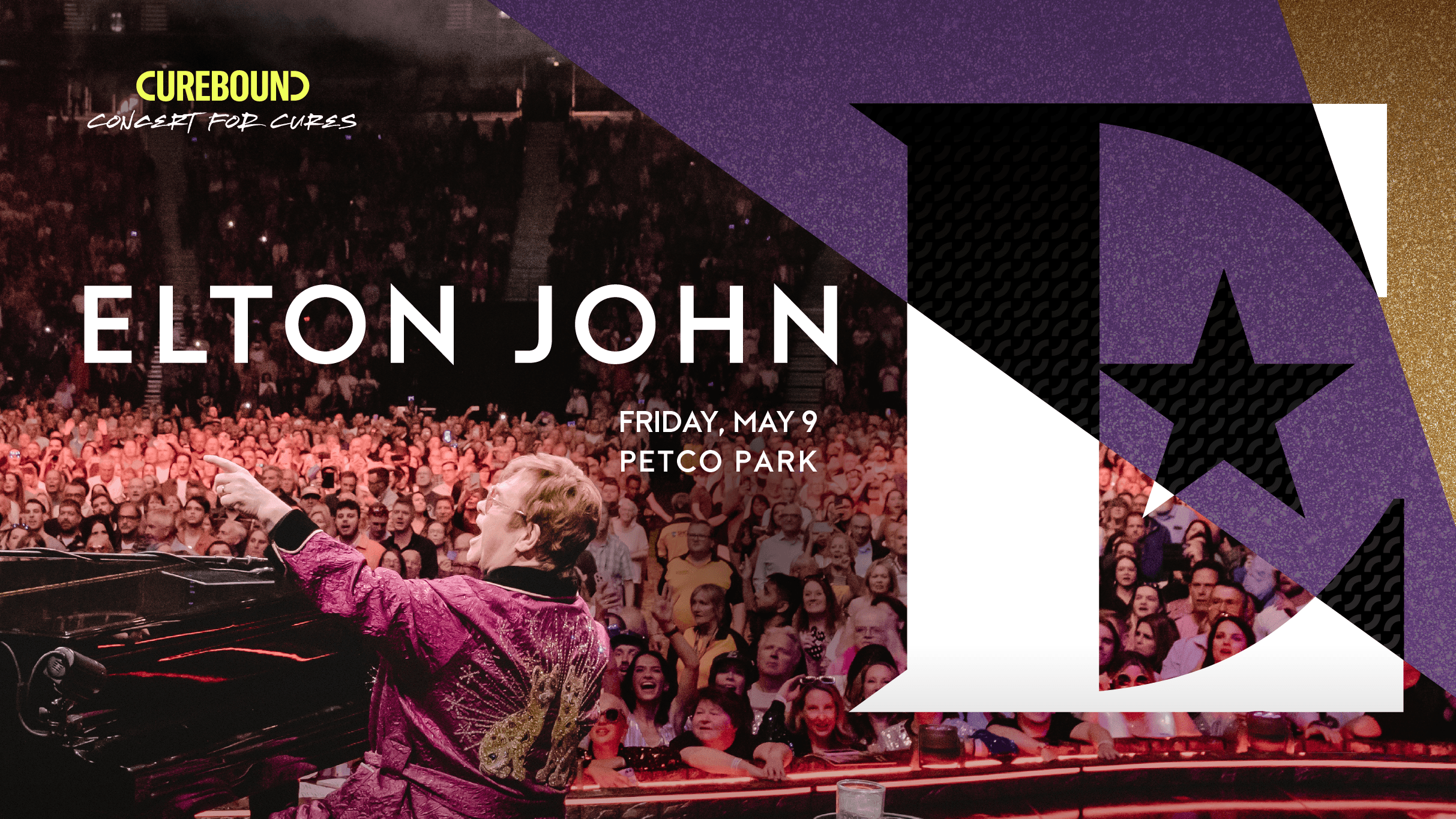 Curebound Concert For Cures: Elton John event image
