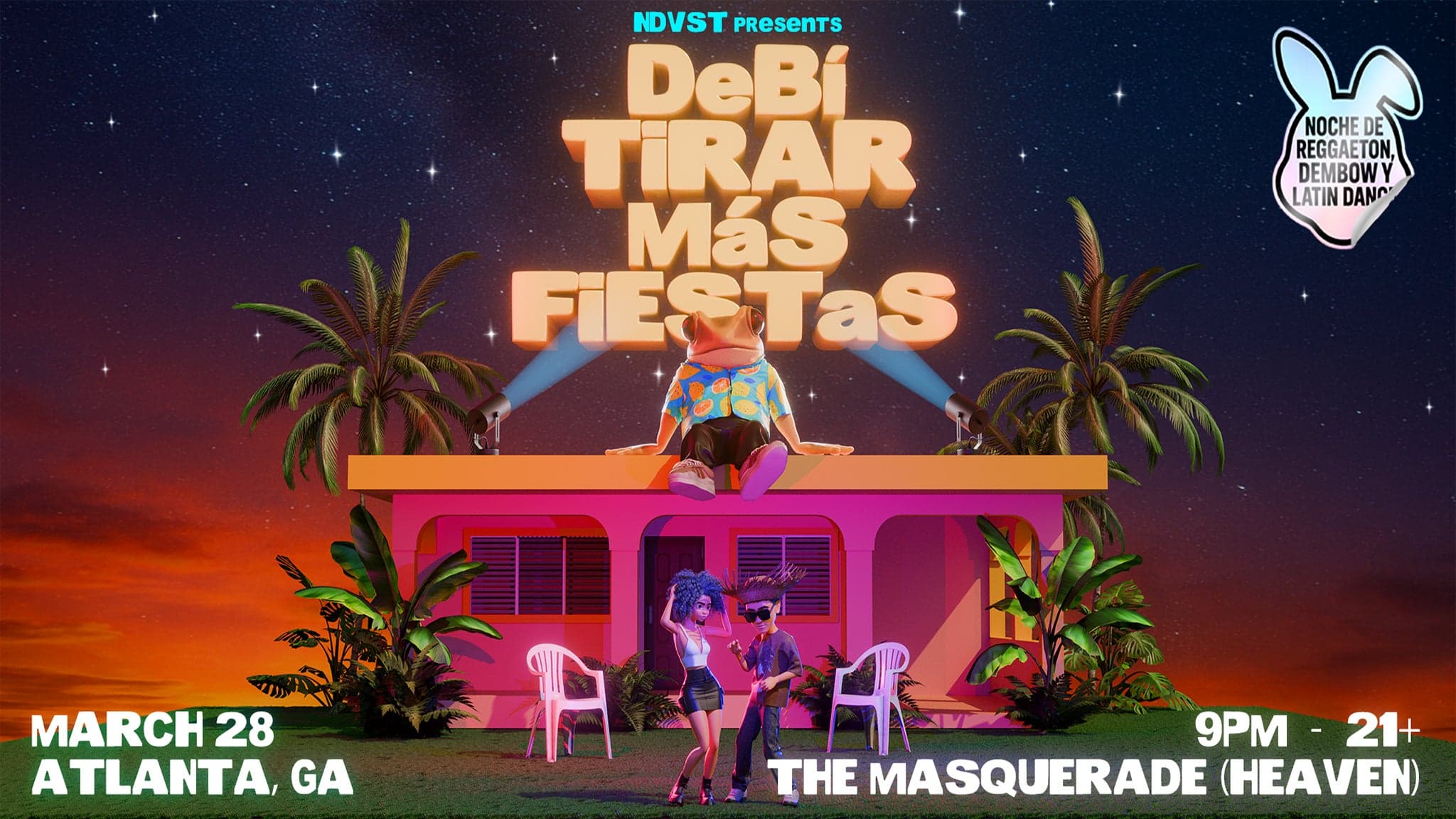 NDVST Presents: Debí Tirar Más Fiestas | 21+ event image