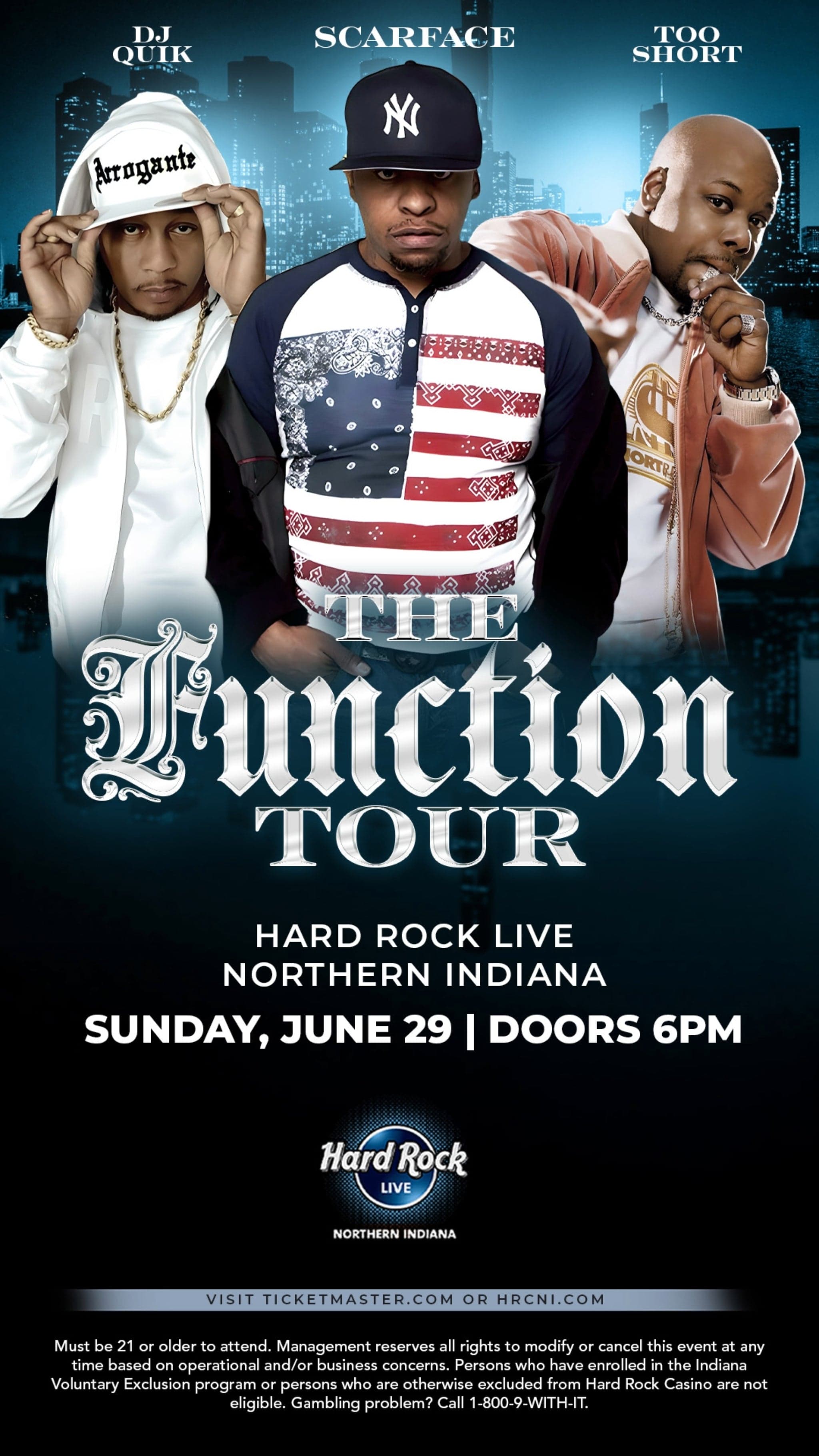 The Function Tour: Scarface, Too Short, & DJ Quik event image