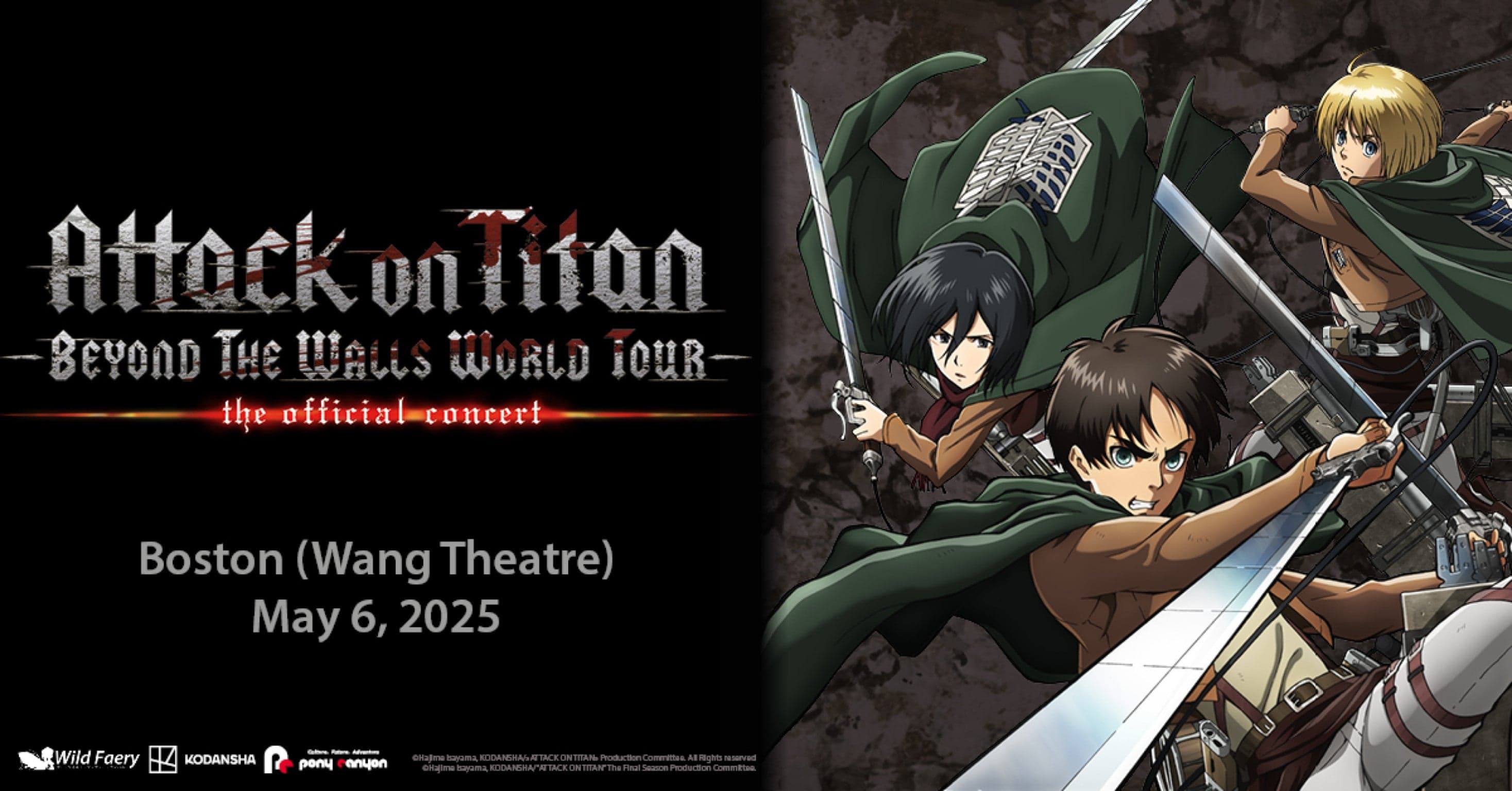"Attack on Titan" - Beyond the Walls World Tour - The Official Concert event image