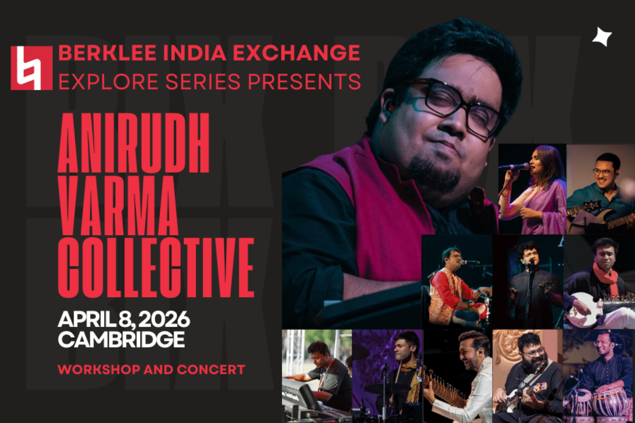 Berklee India Exchange presents Anirudh Varma Collective event image