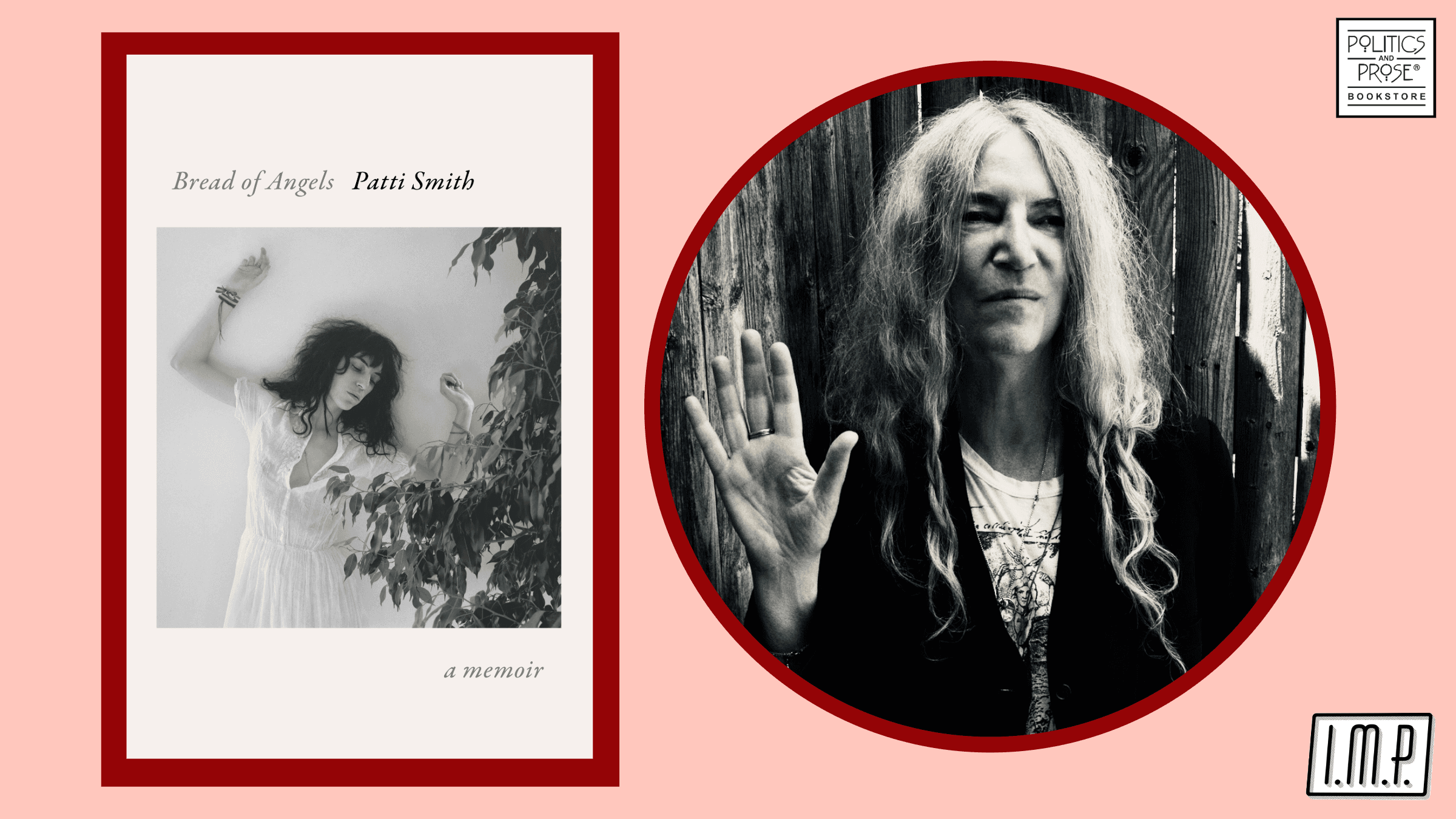 Book Talk with Patti Smith: Bread of Angels event image
