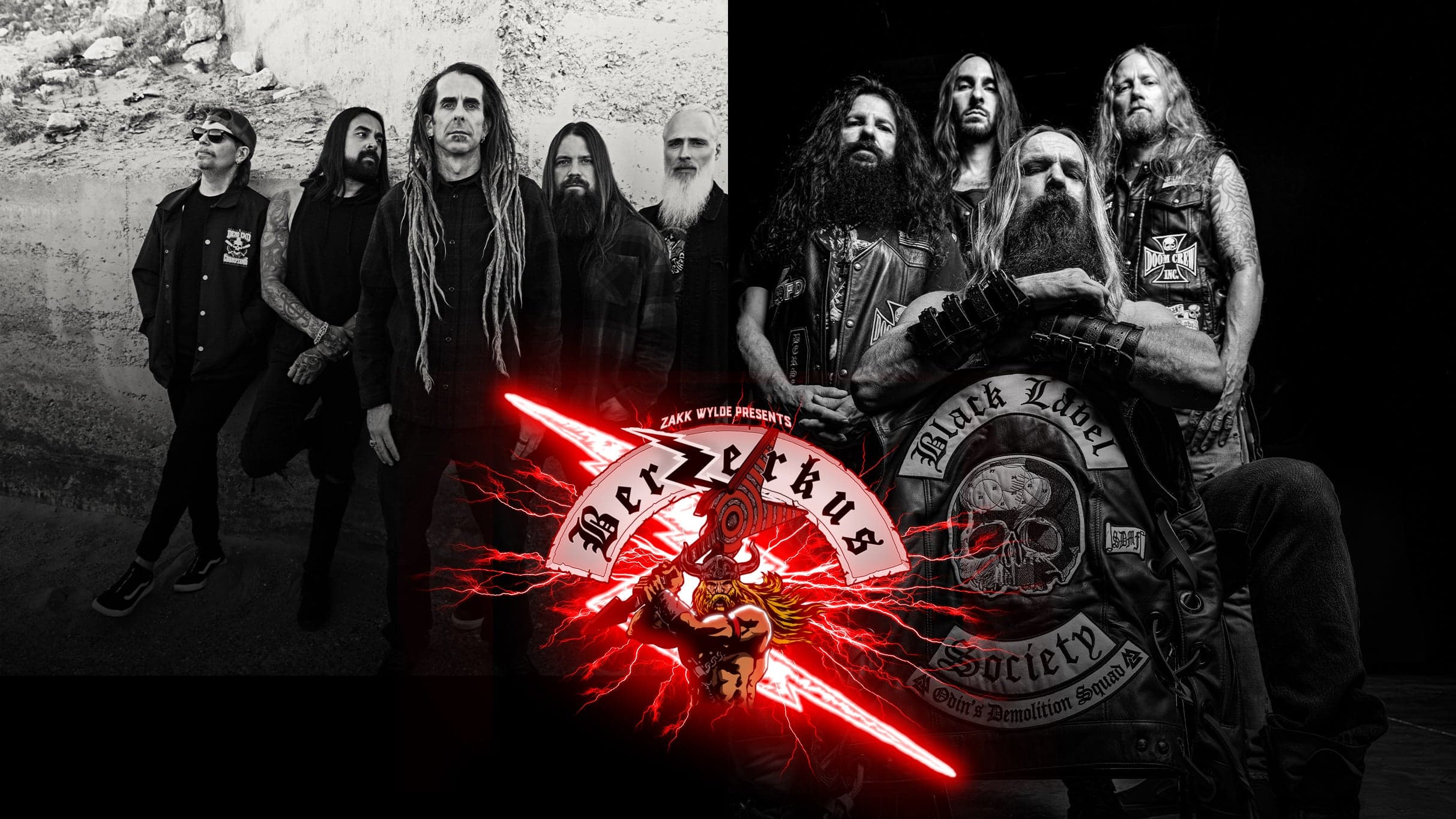 Berzerkus ft Lamb of God, Black Label Society, Down & more event image