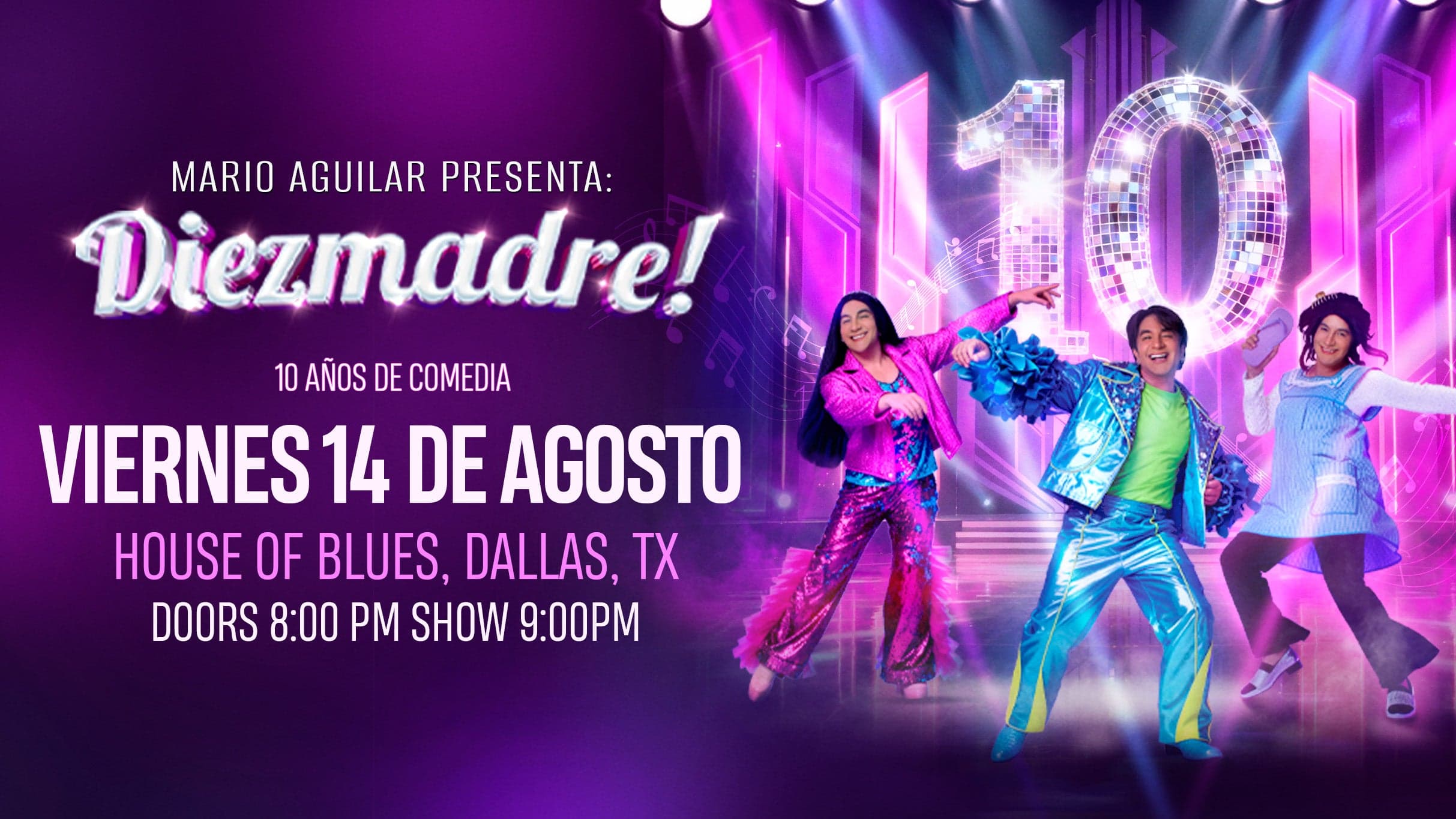 Mario Aguilar - "Diezmadre" event image