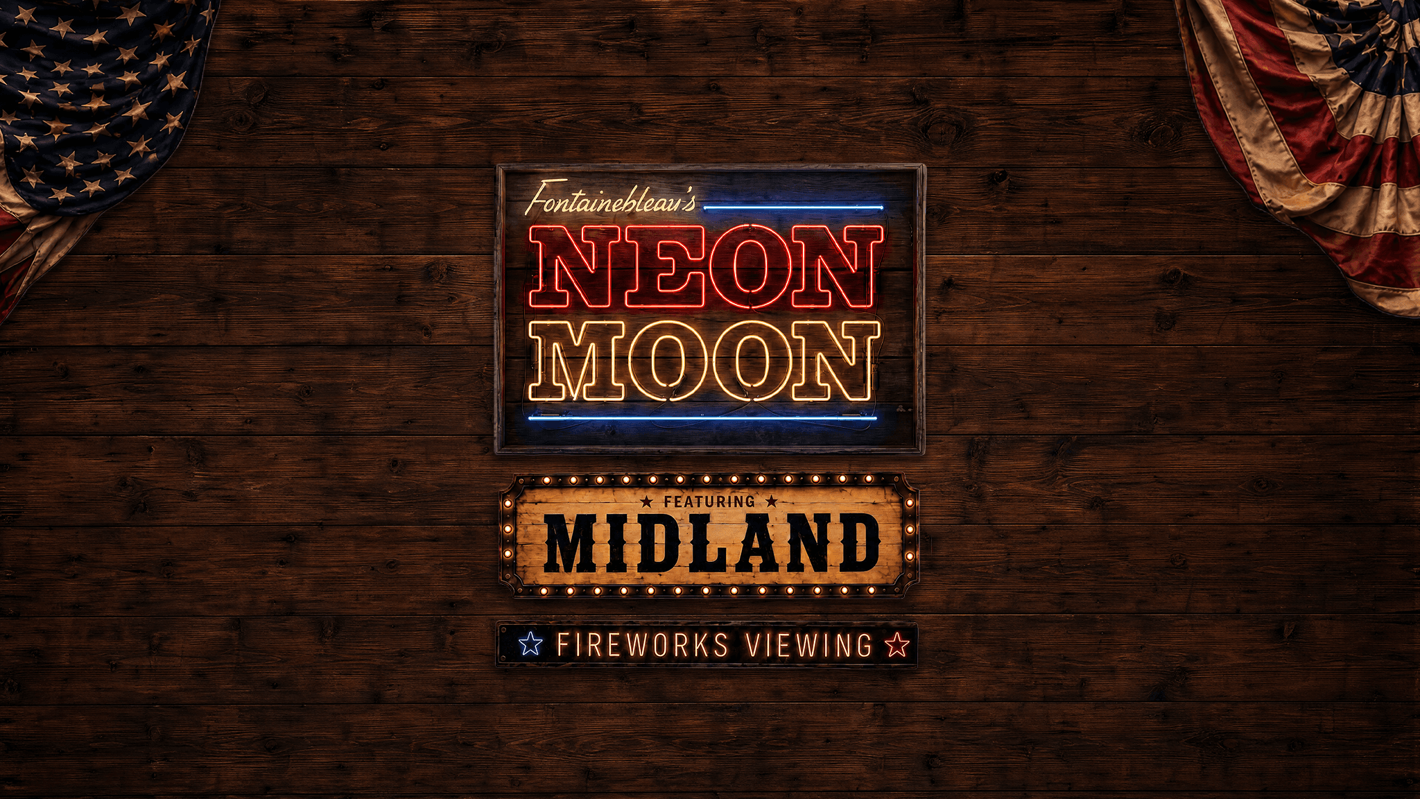 Fontainebleau's Neon Moon with Midland event image