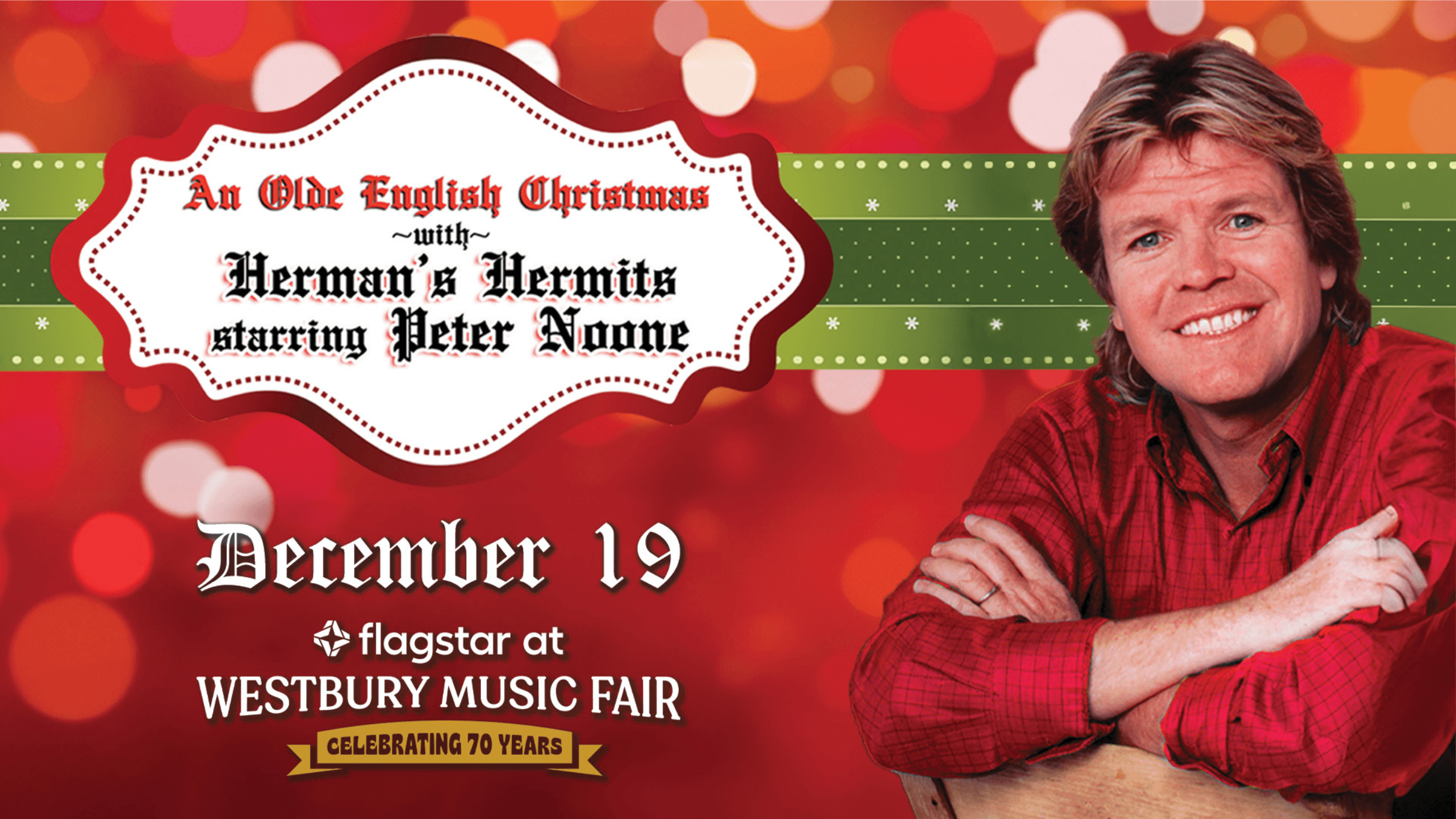 An Olde English Christmas With Herman's Hermits Starring Peter Noone event image