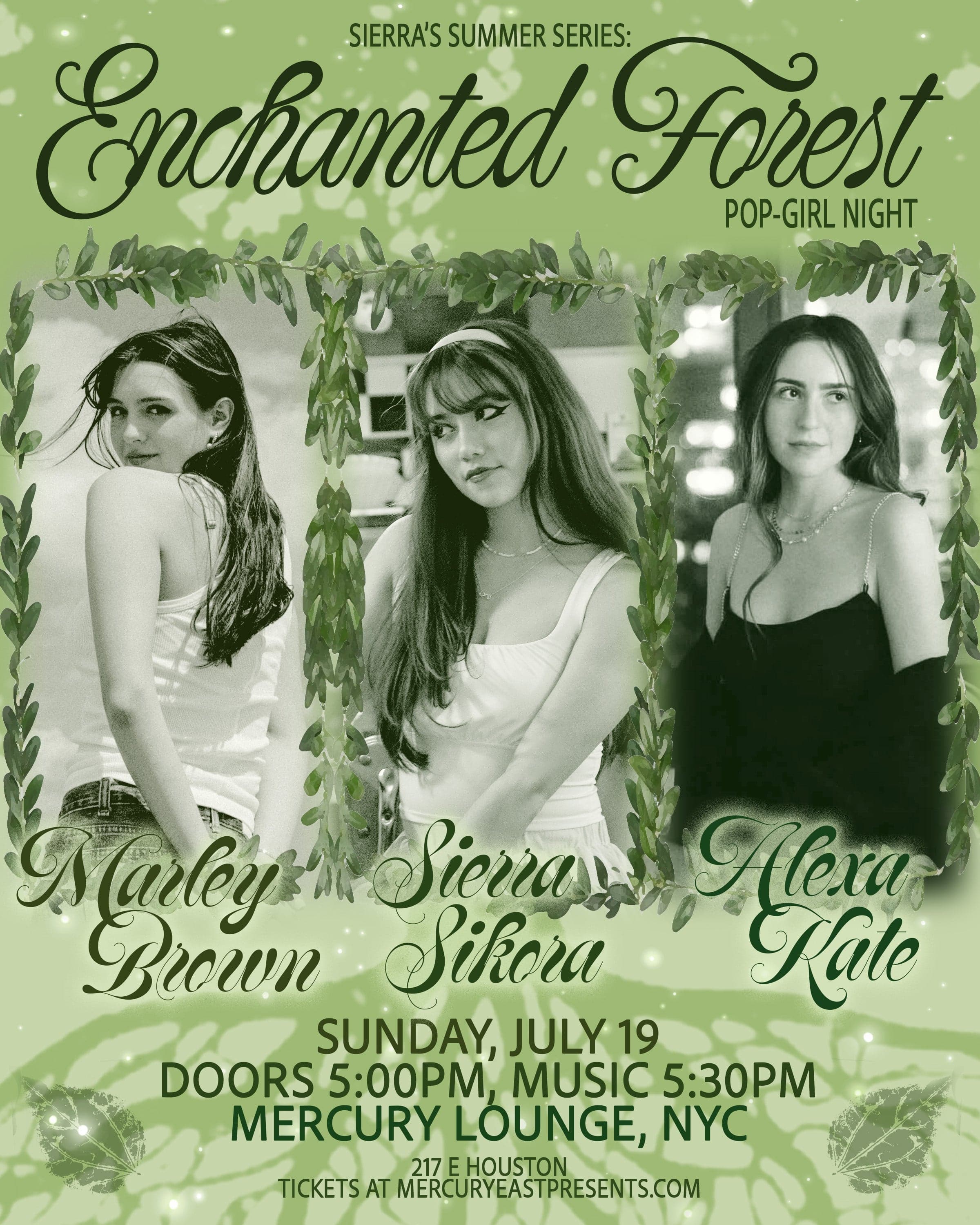 Sierra Sikora, Alexa Kate, Marley Brown event image