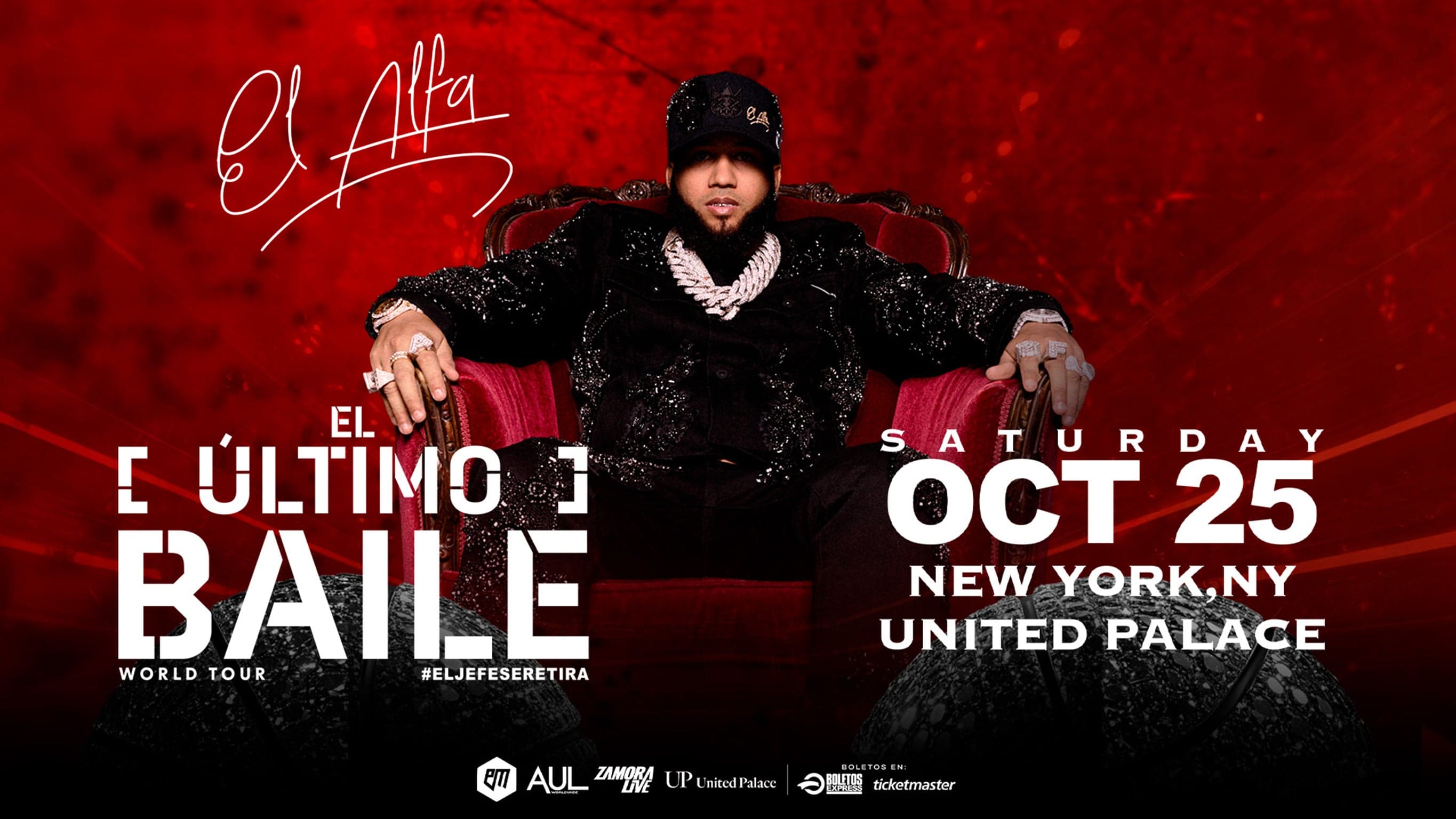 El Alfa El Último Baile Tour 2025 event image