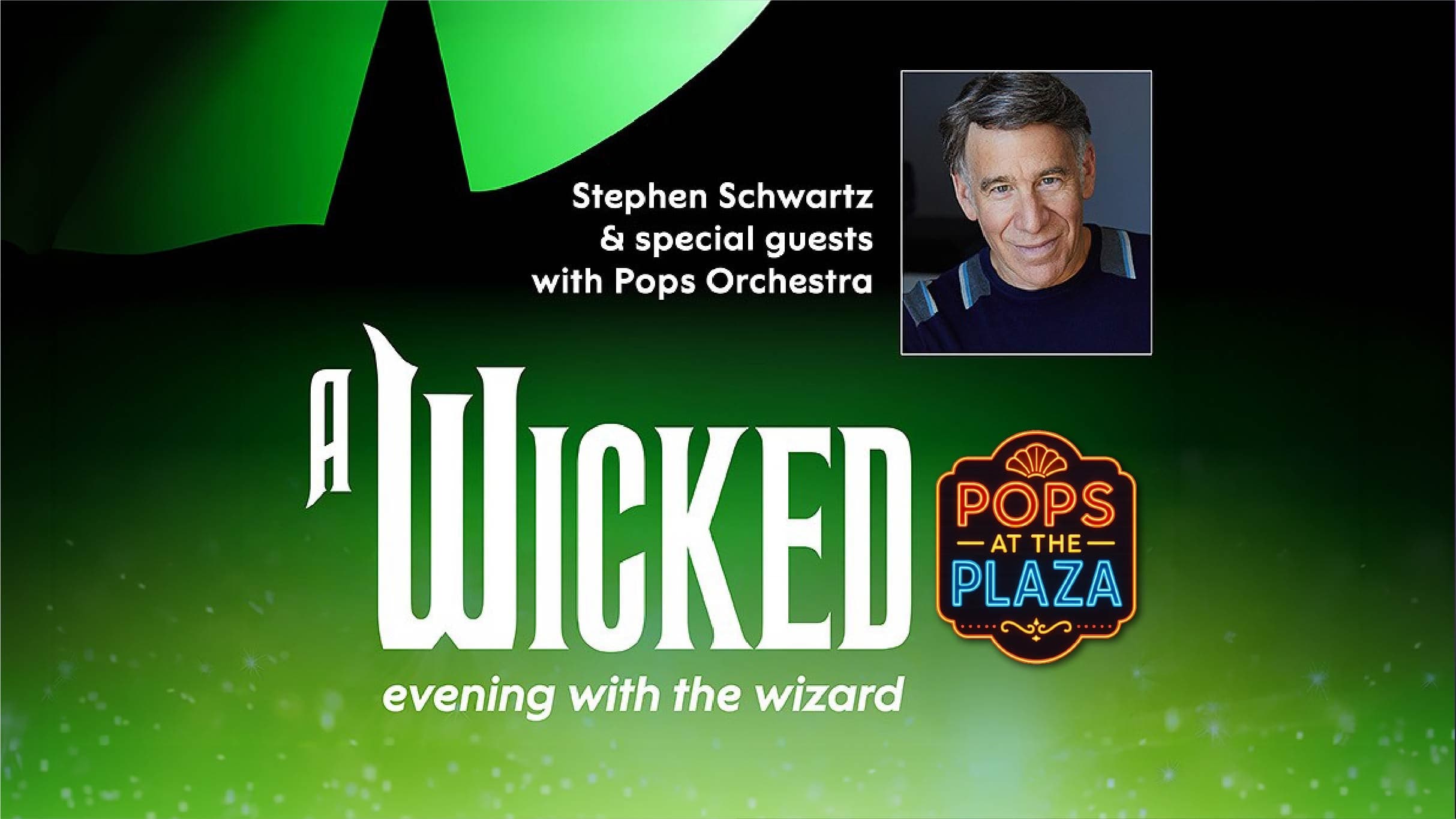 PS Pops: A WICKED EVENING WITH THE WIZARD: STEPHEN SCHWARTZ event image