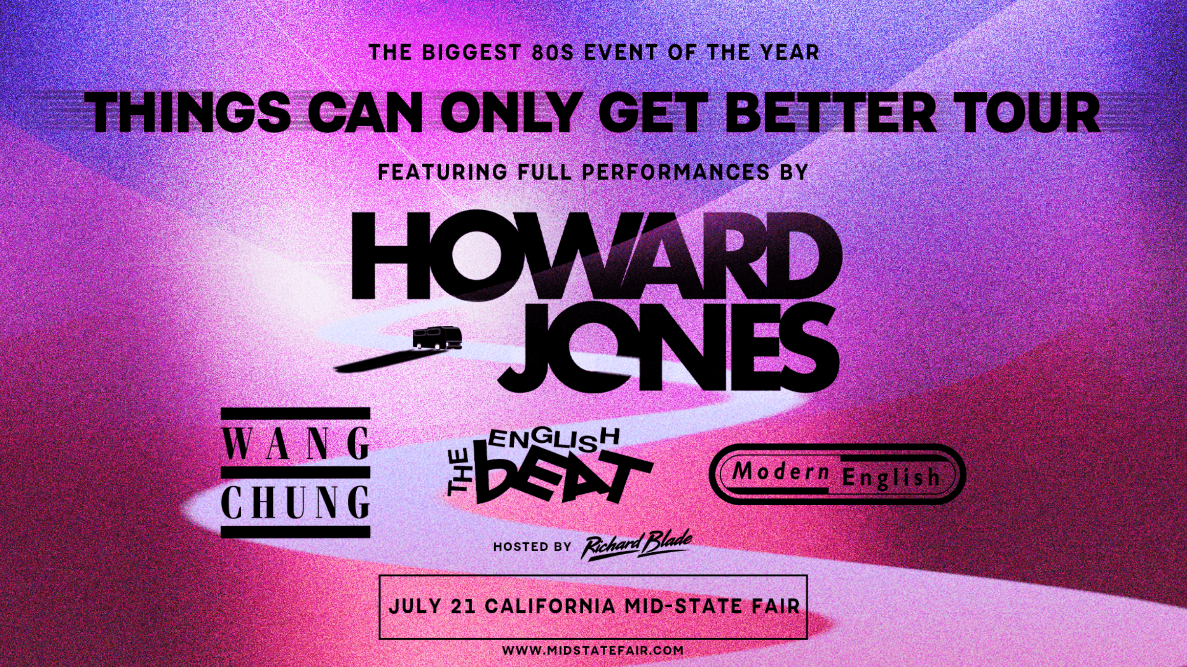 Howard Jones: Things Can Only Get Better Tour event image