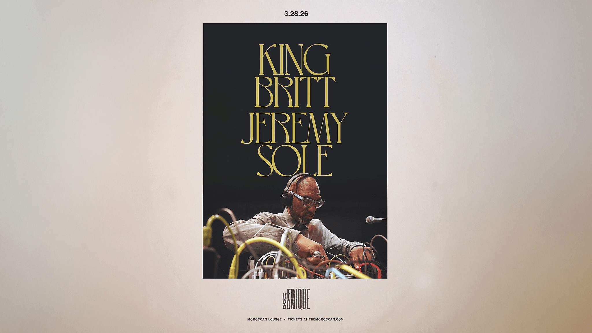 Le Frique Sonique Presents: King Britt & Jeremy Sole event image